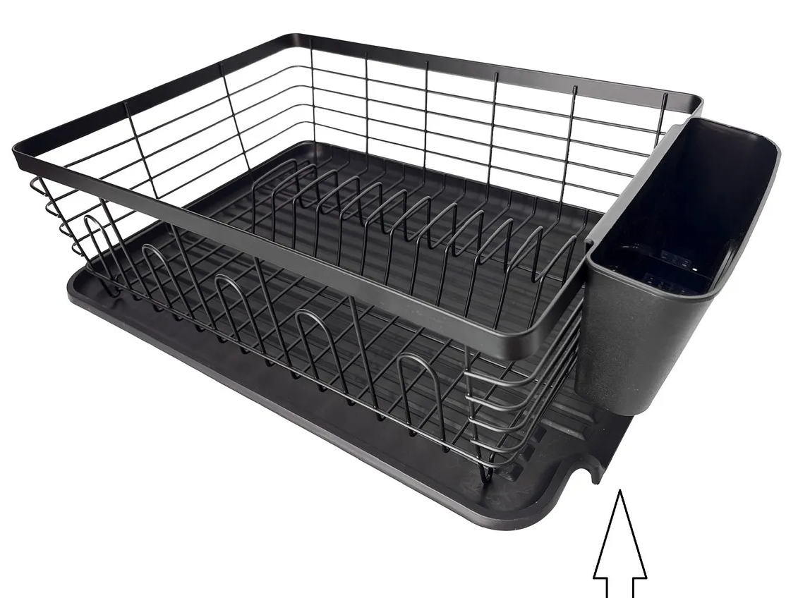 ESCURREPLATOS CON BANDEJA DE ACERO