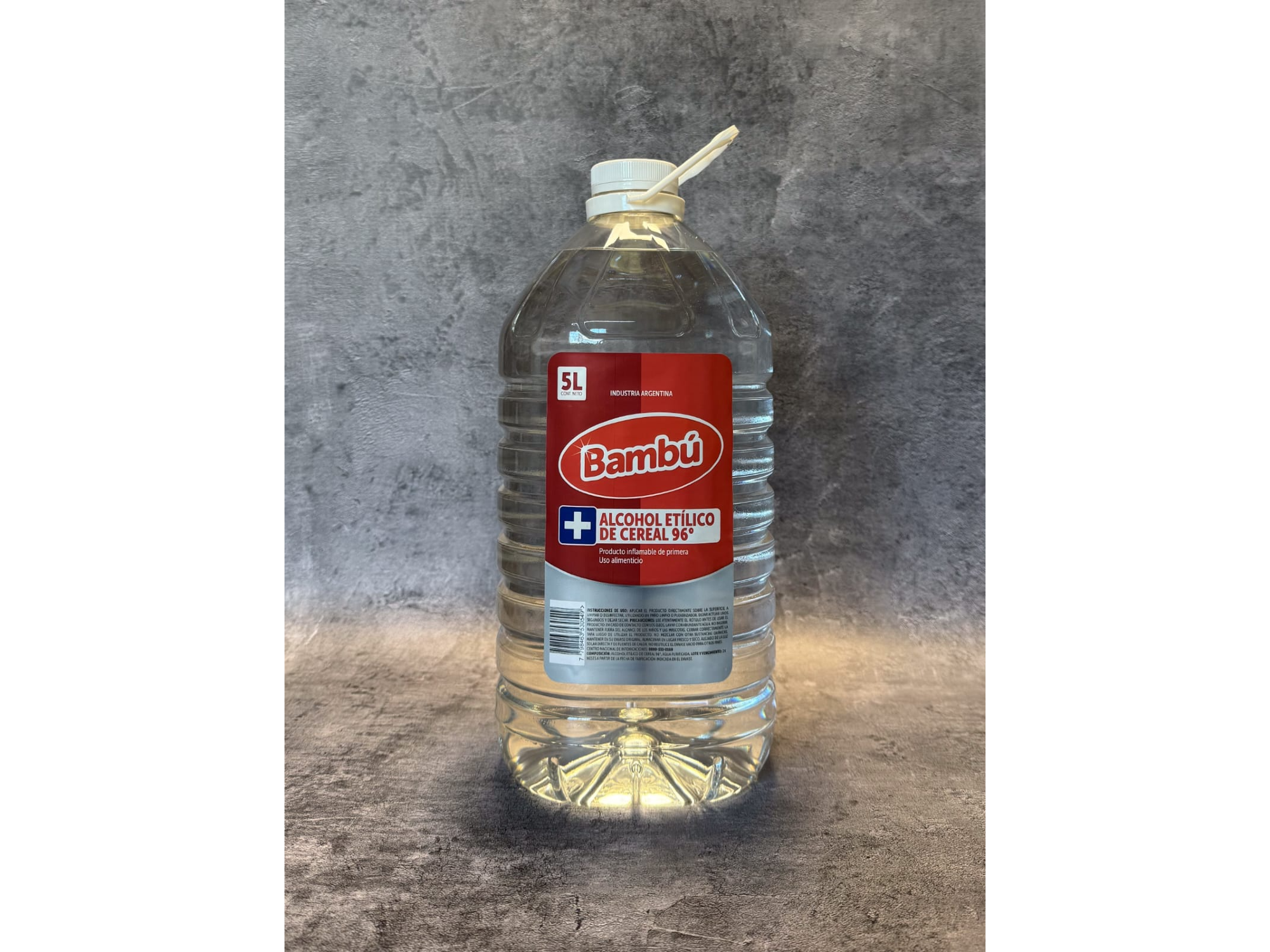 ALCOHOL ETÍLICO DE CEREAL X5 LTS