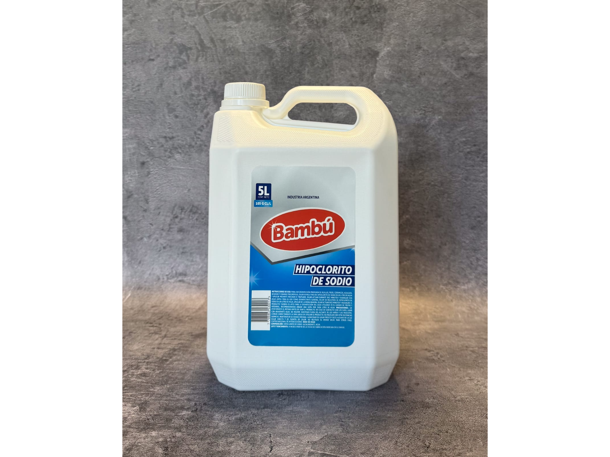 HIPOCLORITO DE SODIO X5 LTS