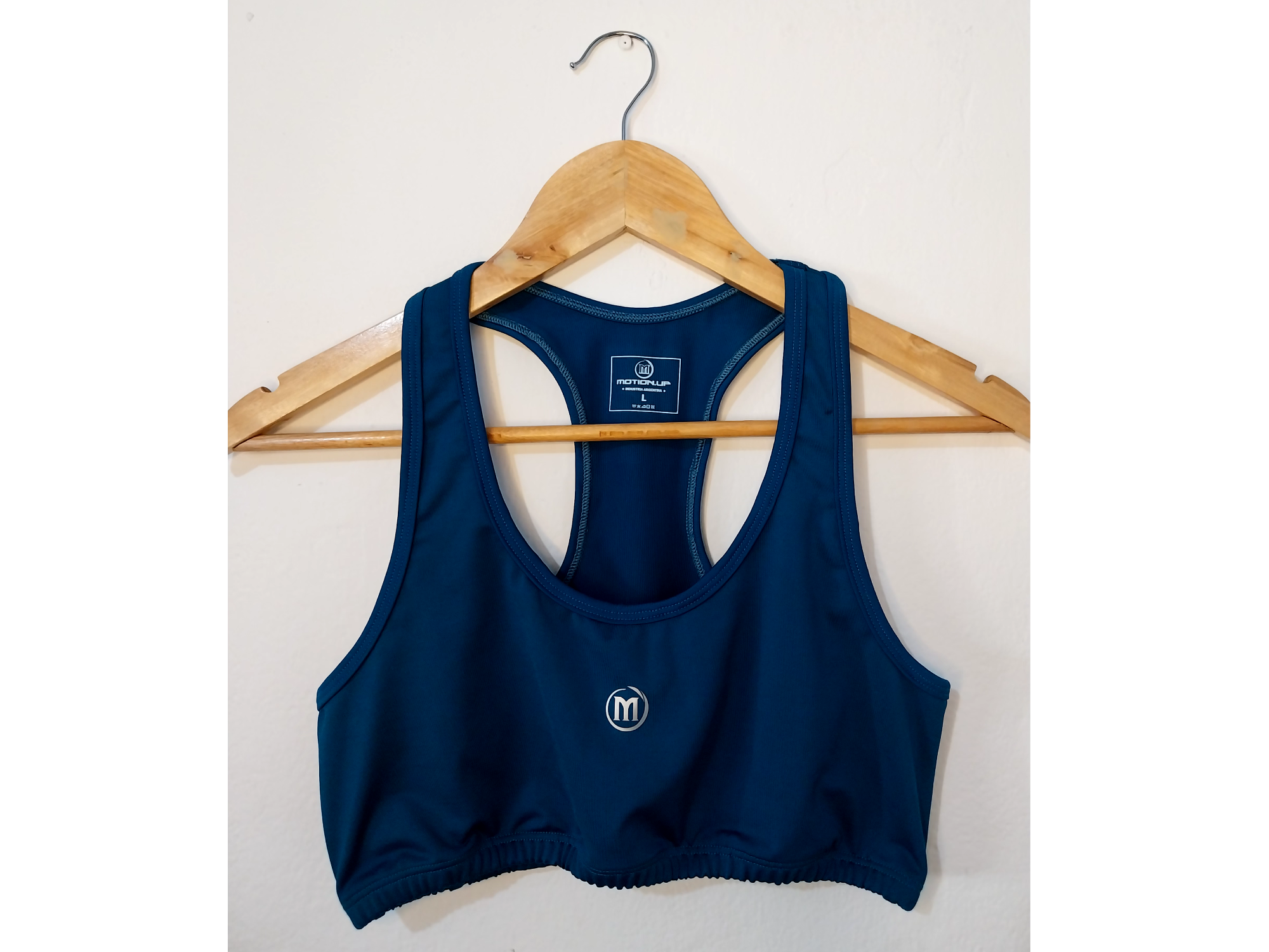 Top clasico talle  color petroleo talle L