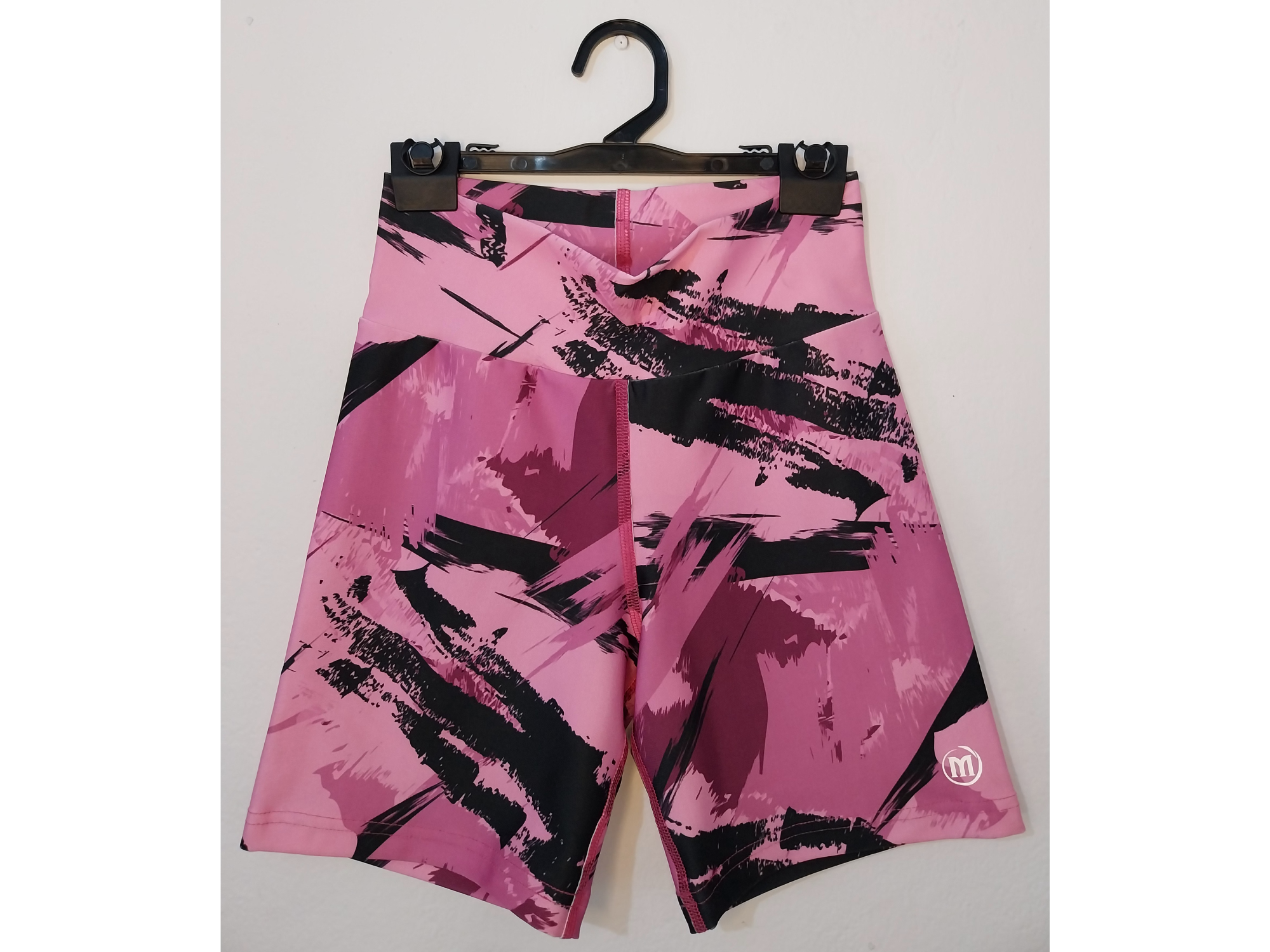 Shorts calza suplex media pierna estampado talle S
