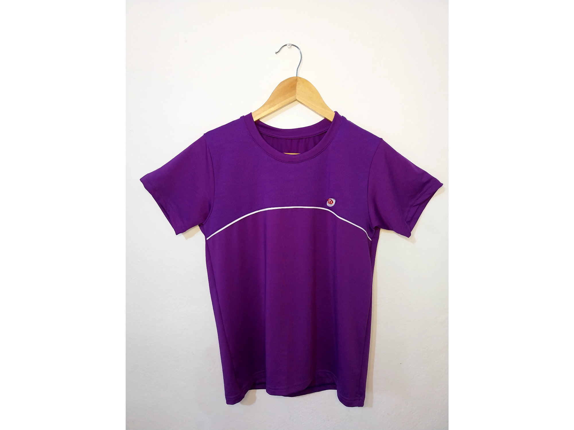 Remera combinada polisof elastizada talle talle M