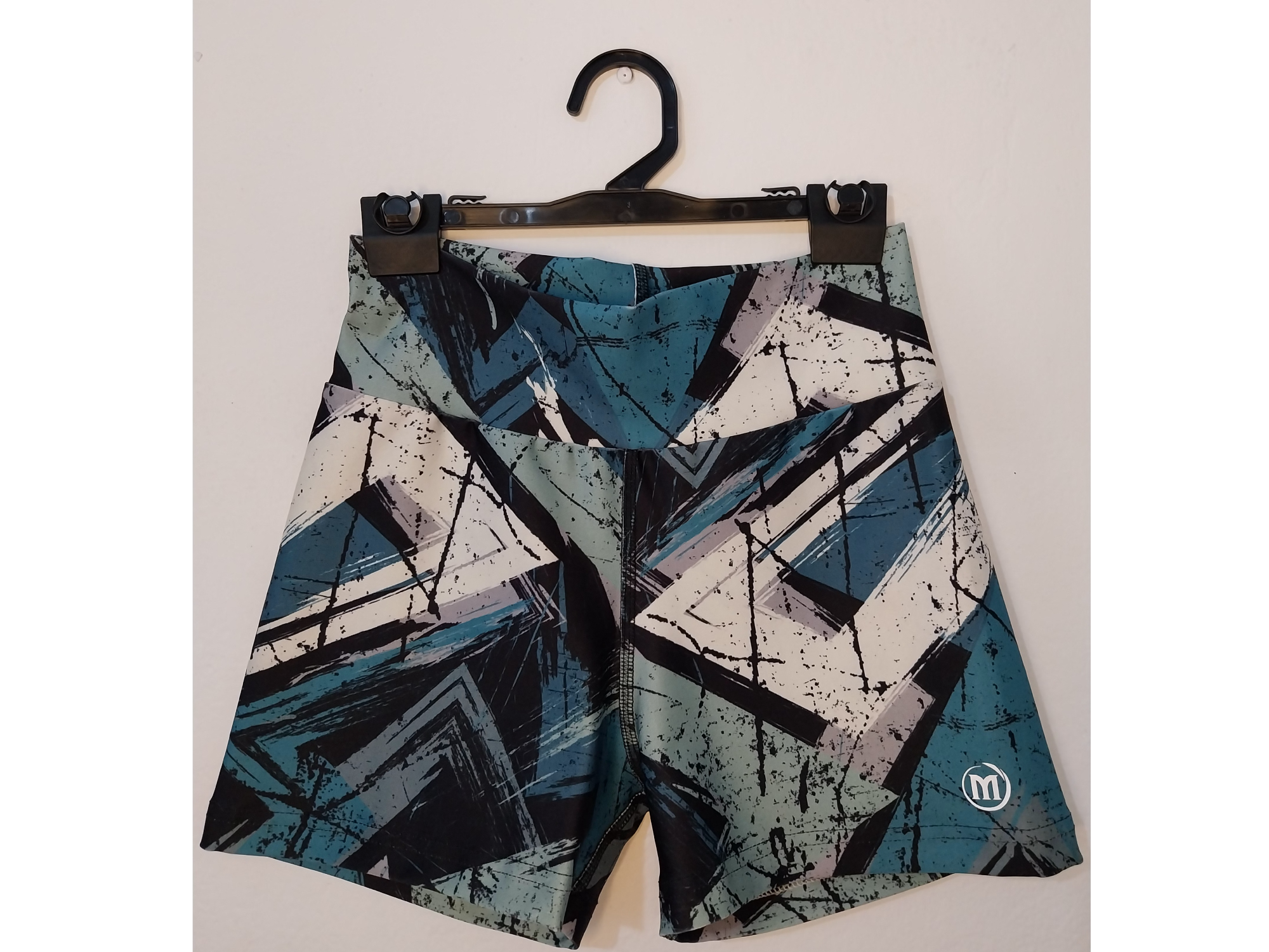Shorts calza corta suplex estampada talle S