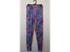 Calza estamapada faja ancha con detalles microred en pantorrillas talle S