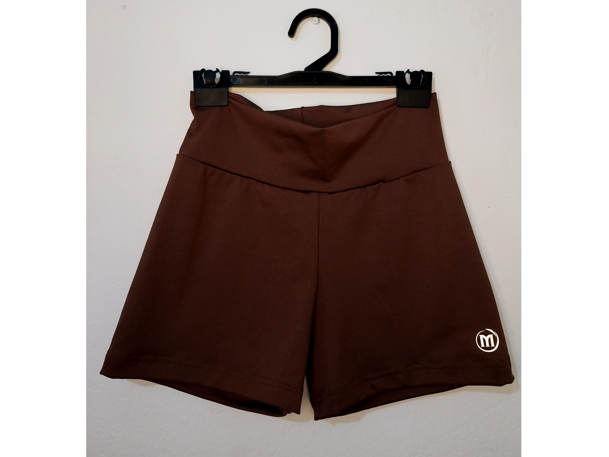 Shorts calza chocolate talle S