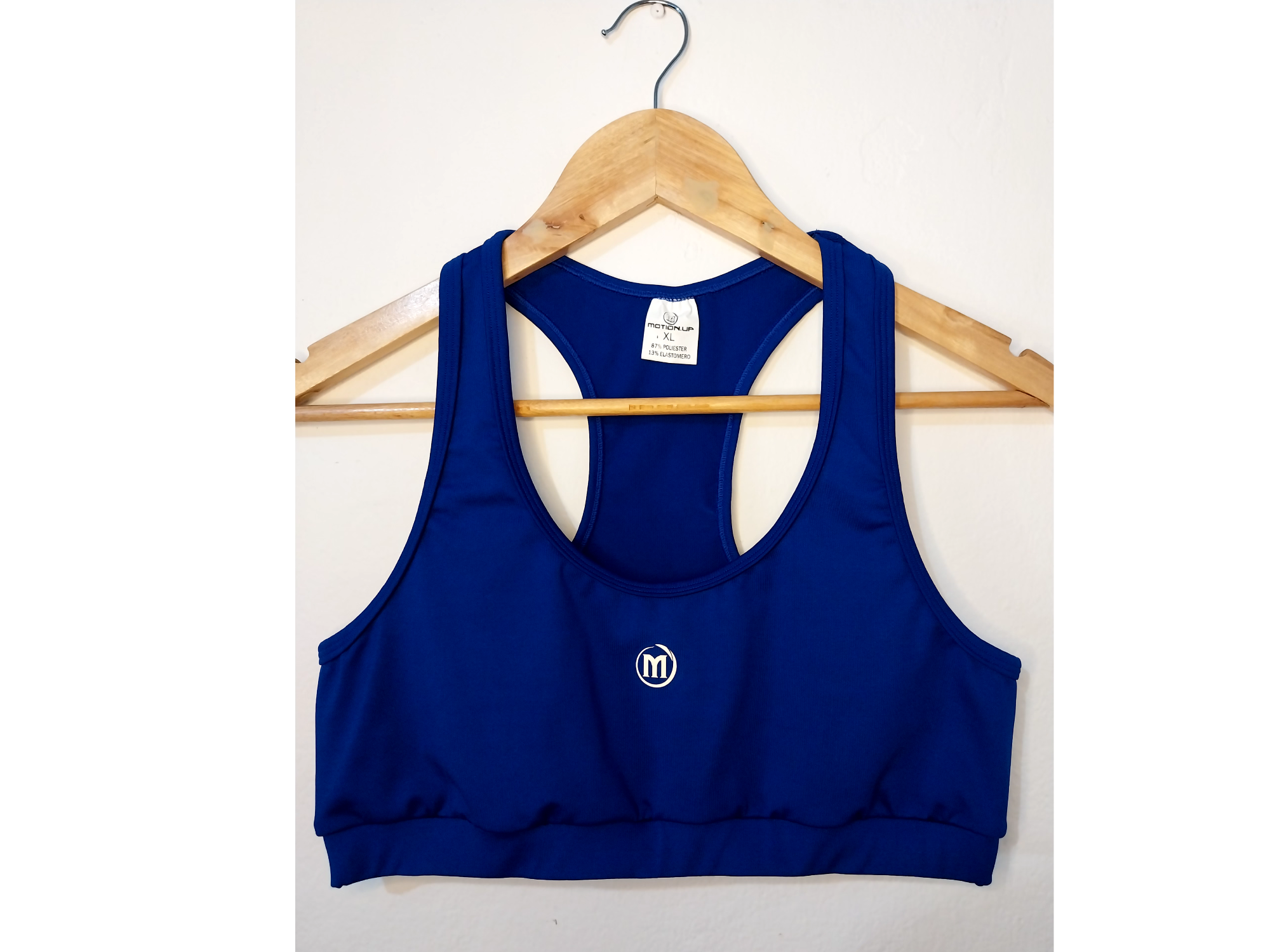 Top clasico Azul talle XL