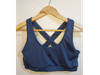 Top tiras cruzadas ,lycra con relieve talle L