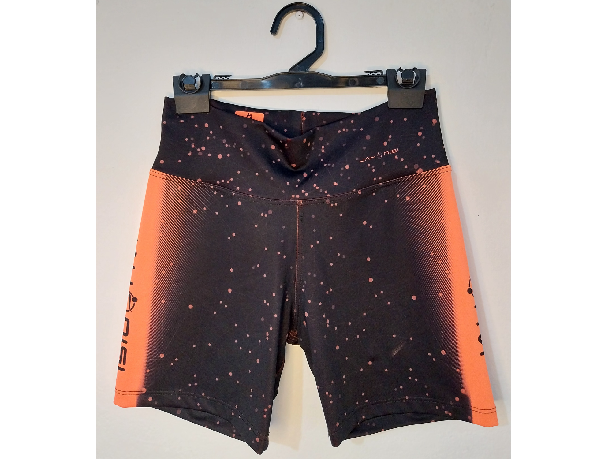 Calza corta combinada faja ancha talle S