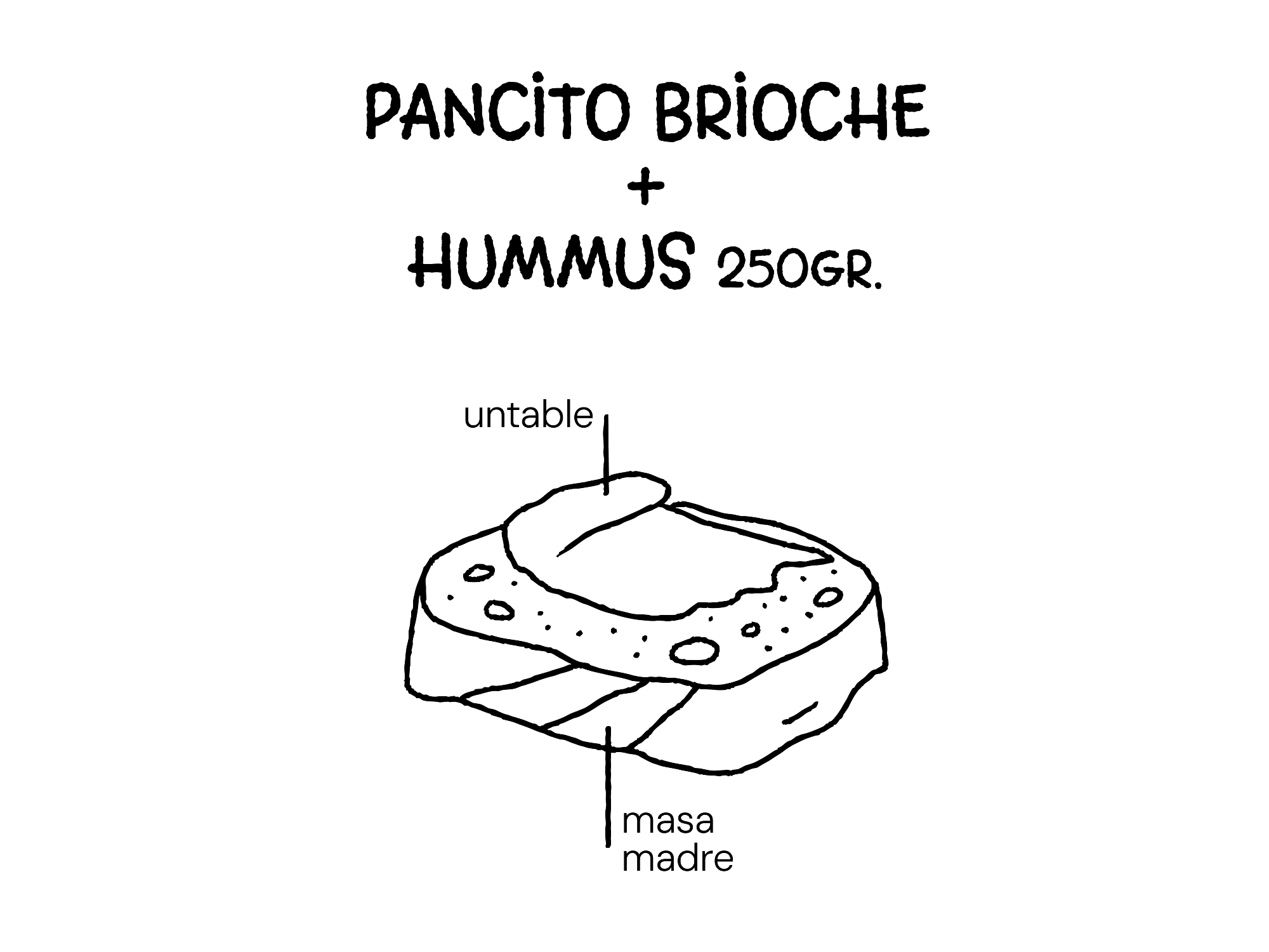 PAN MOLDE + HUMMUS
