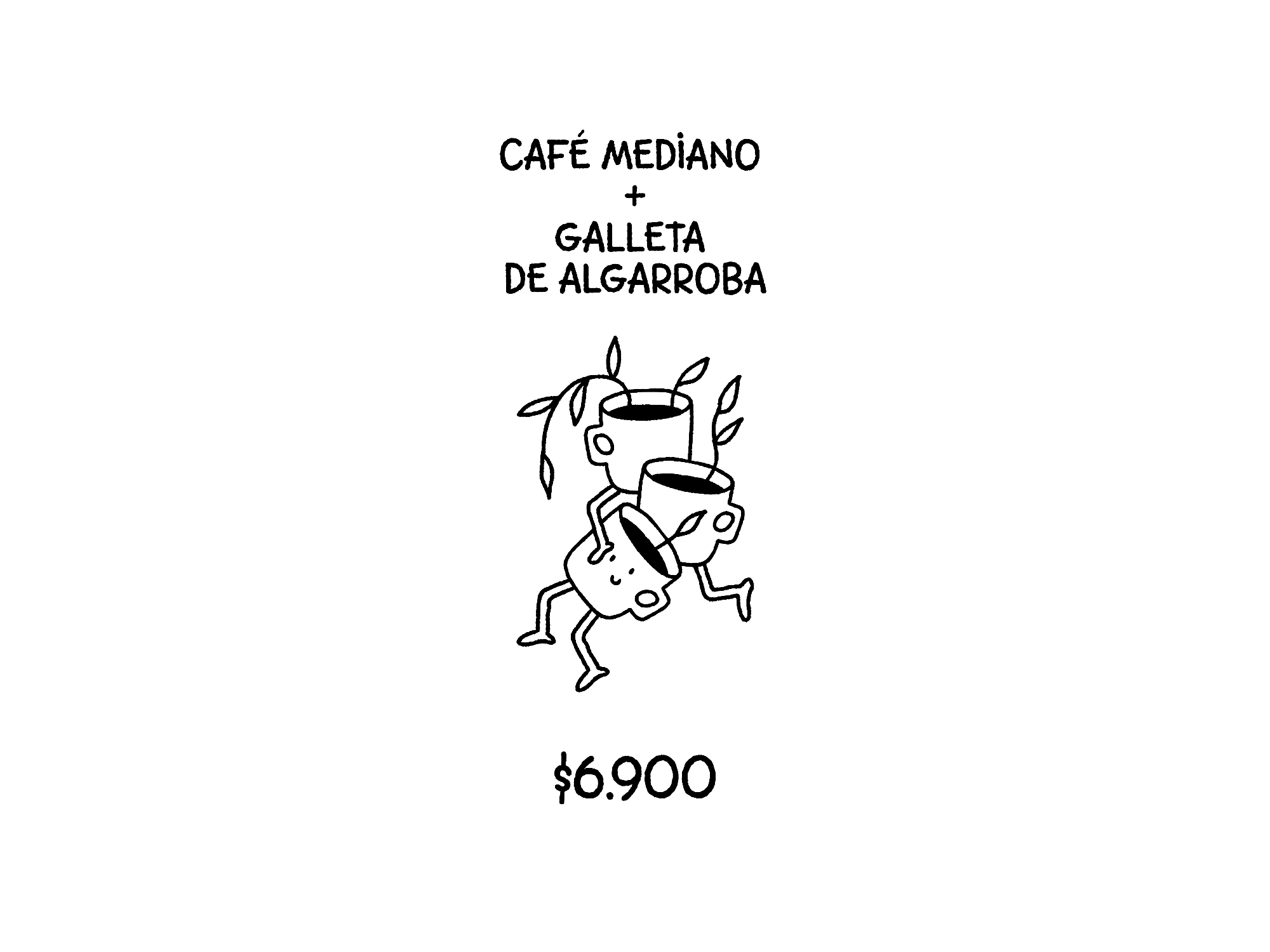 PROMO CAFÉ + GALLETA DE ALGARROBA