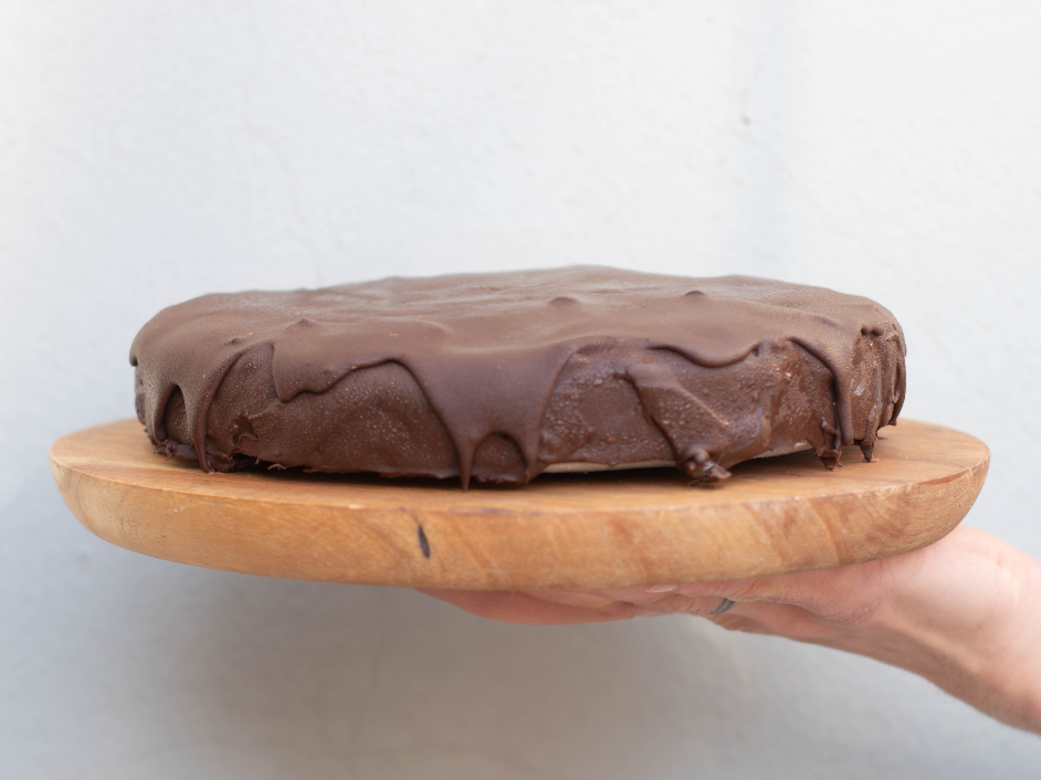 TORTA CHOCOLATE Y MANI / RAW