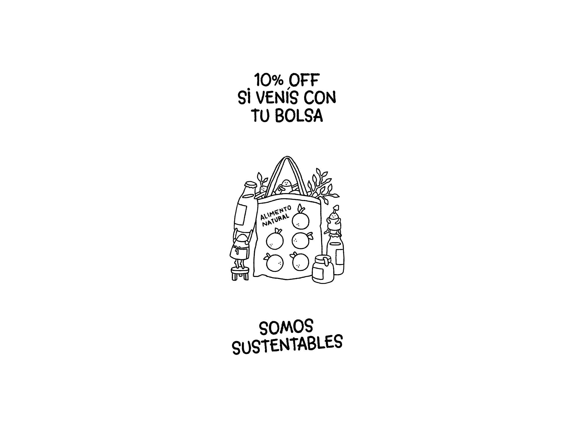 10% OFF CON TU TOTEBAG SOMOS