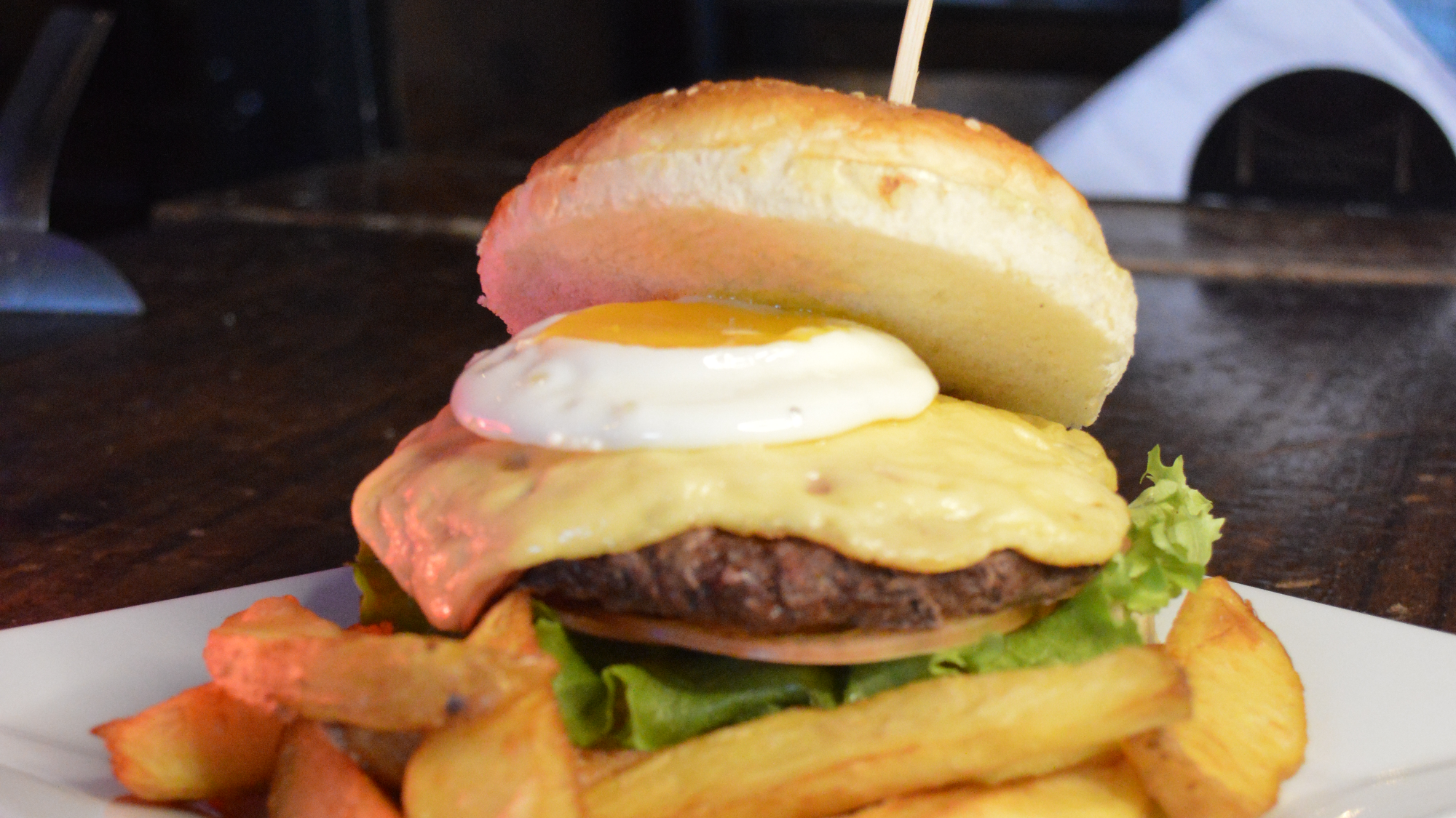 Hamburguesas con papas