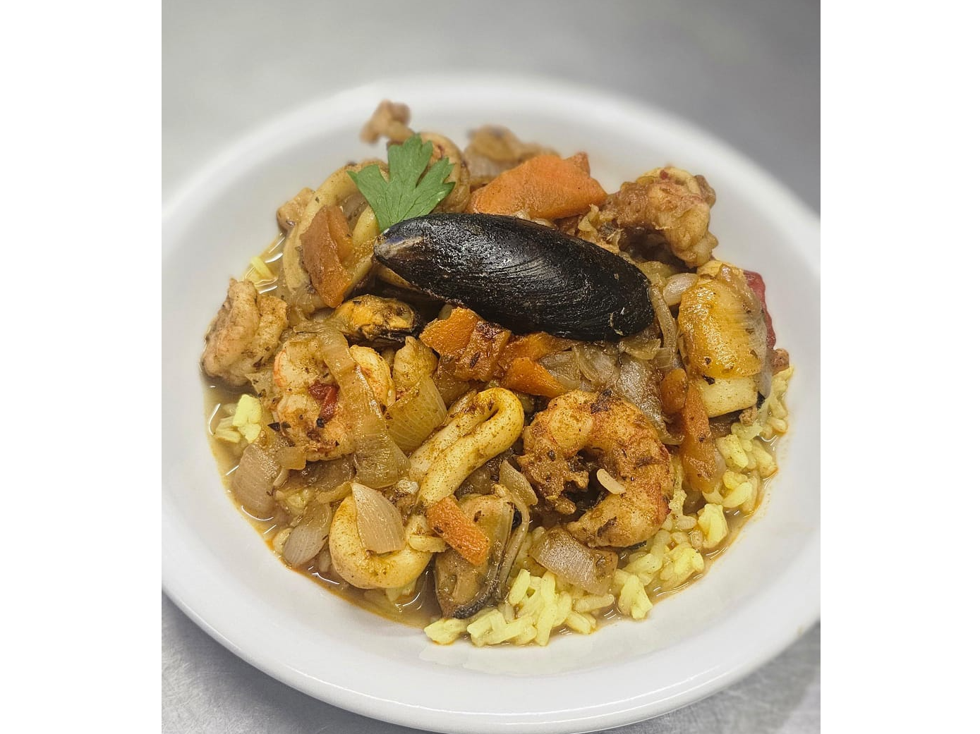 Cazuela de Mariscos