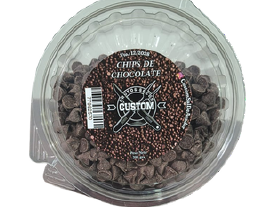Chips Choco Blanco/Negro 100 gr - Envase Plástico