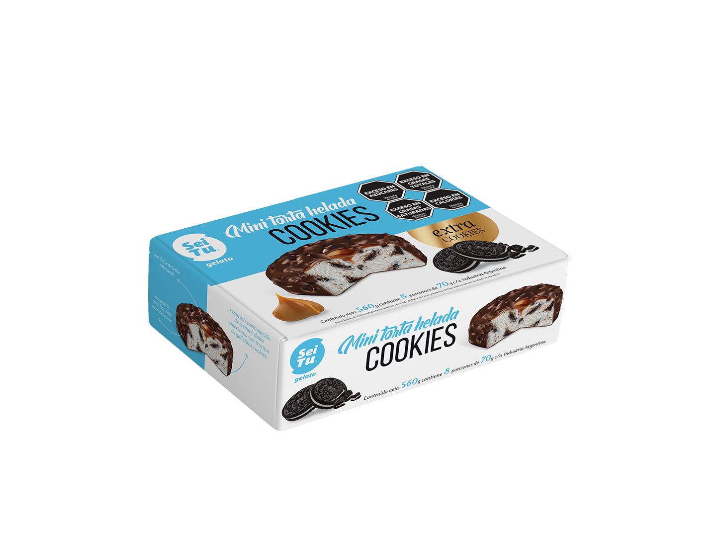 MINI TORTA COOKIES X8 UNIDADES