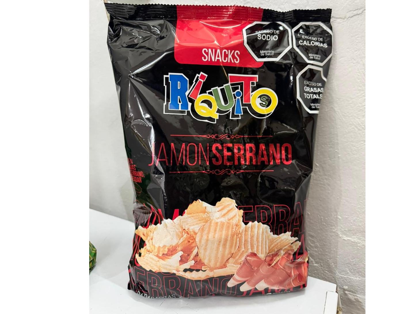 Papas Jamon Serrano x400gr x1