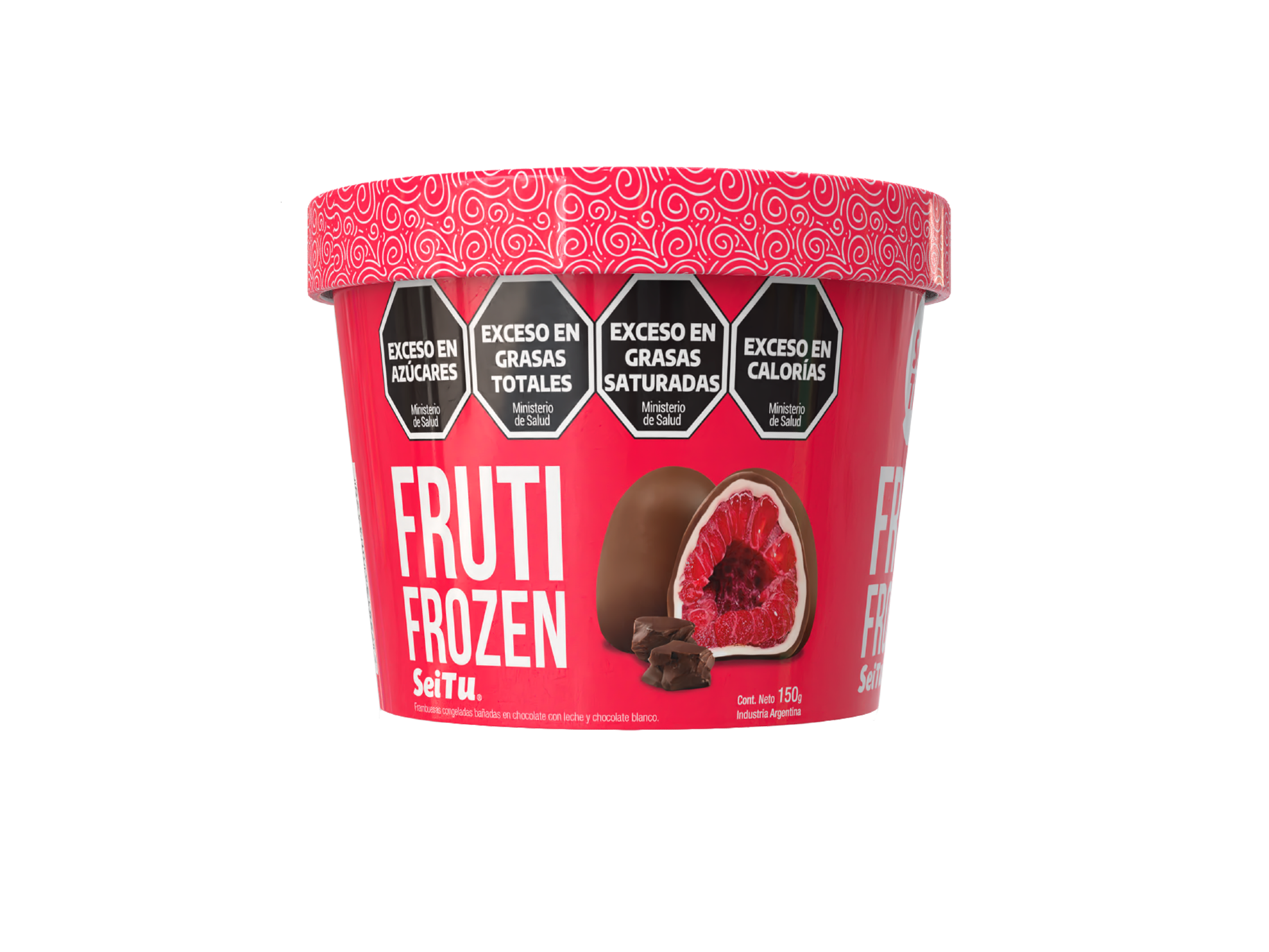 POTE FRAMBUESAS BAÑADAS 150GR