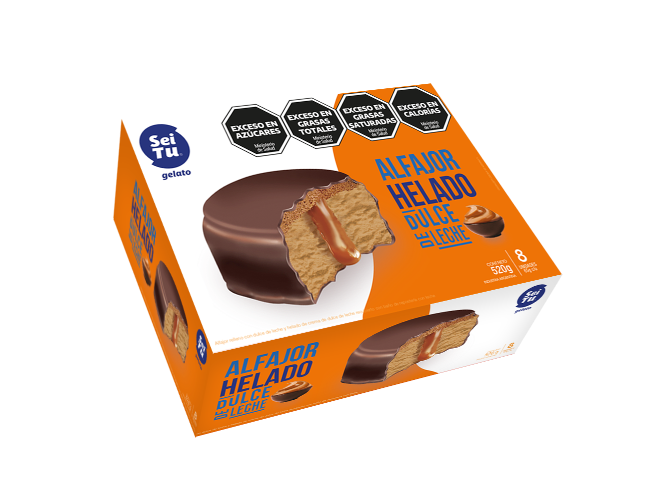 ALFAJOR CLASICO X8 UNIDADES