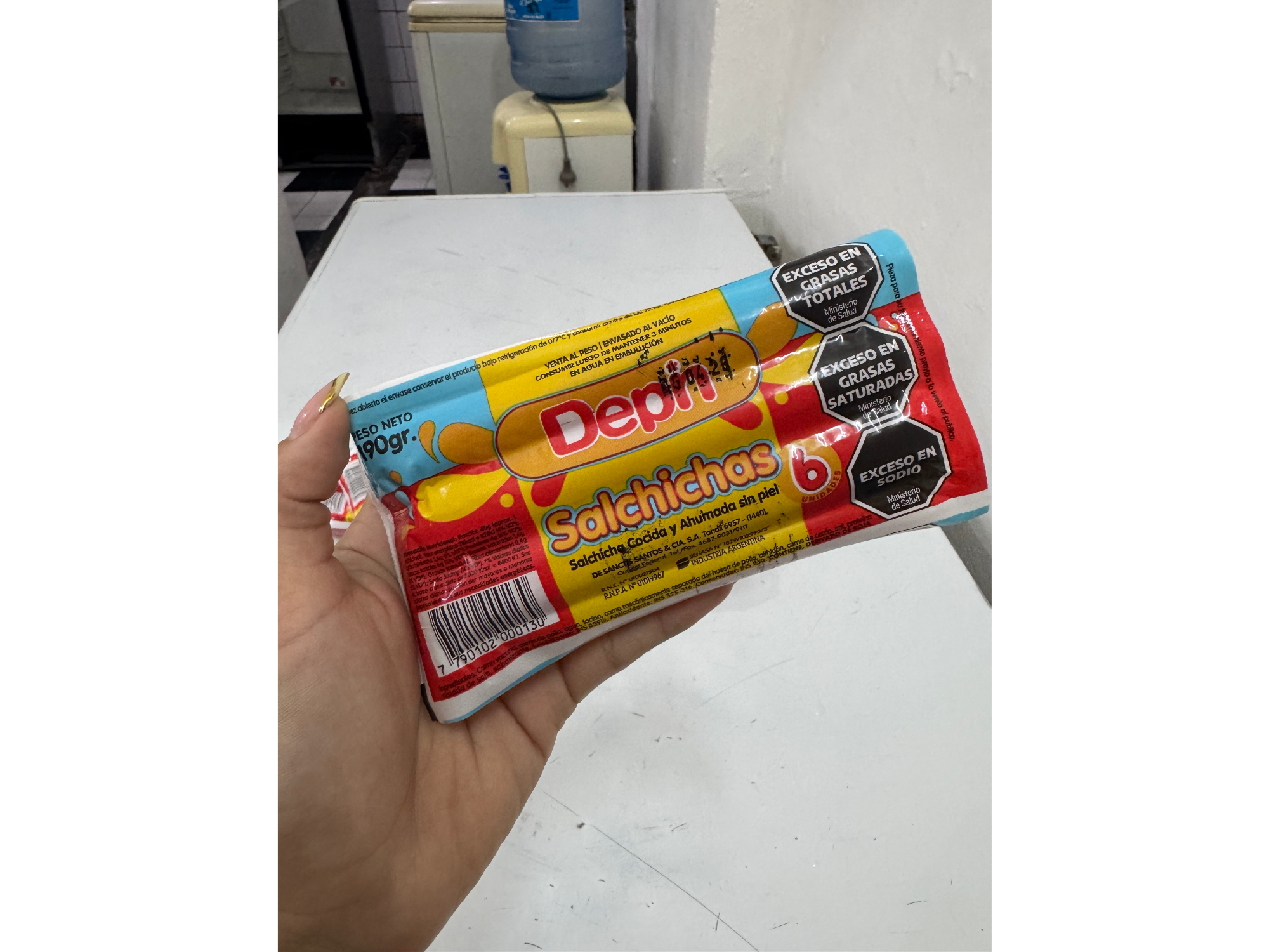 Salchichas DEPIN (estandar) x 12 paquetes
