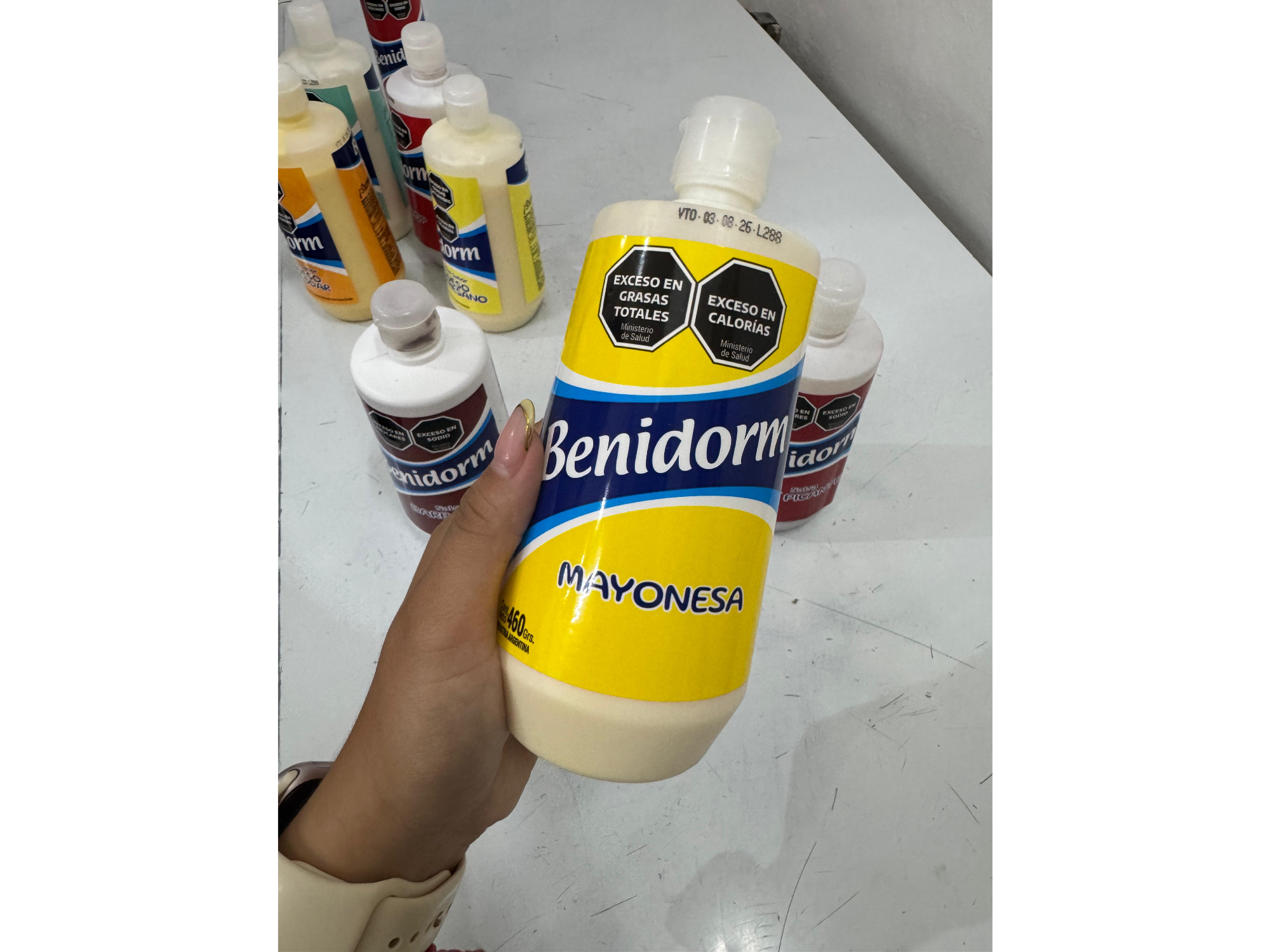 benidorm 500cm3 MAYONESA X12 UNIDADES (Copia)