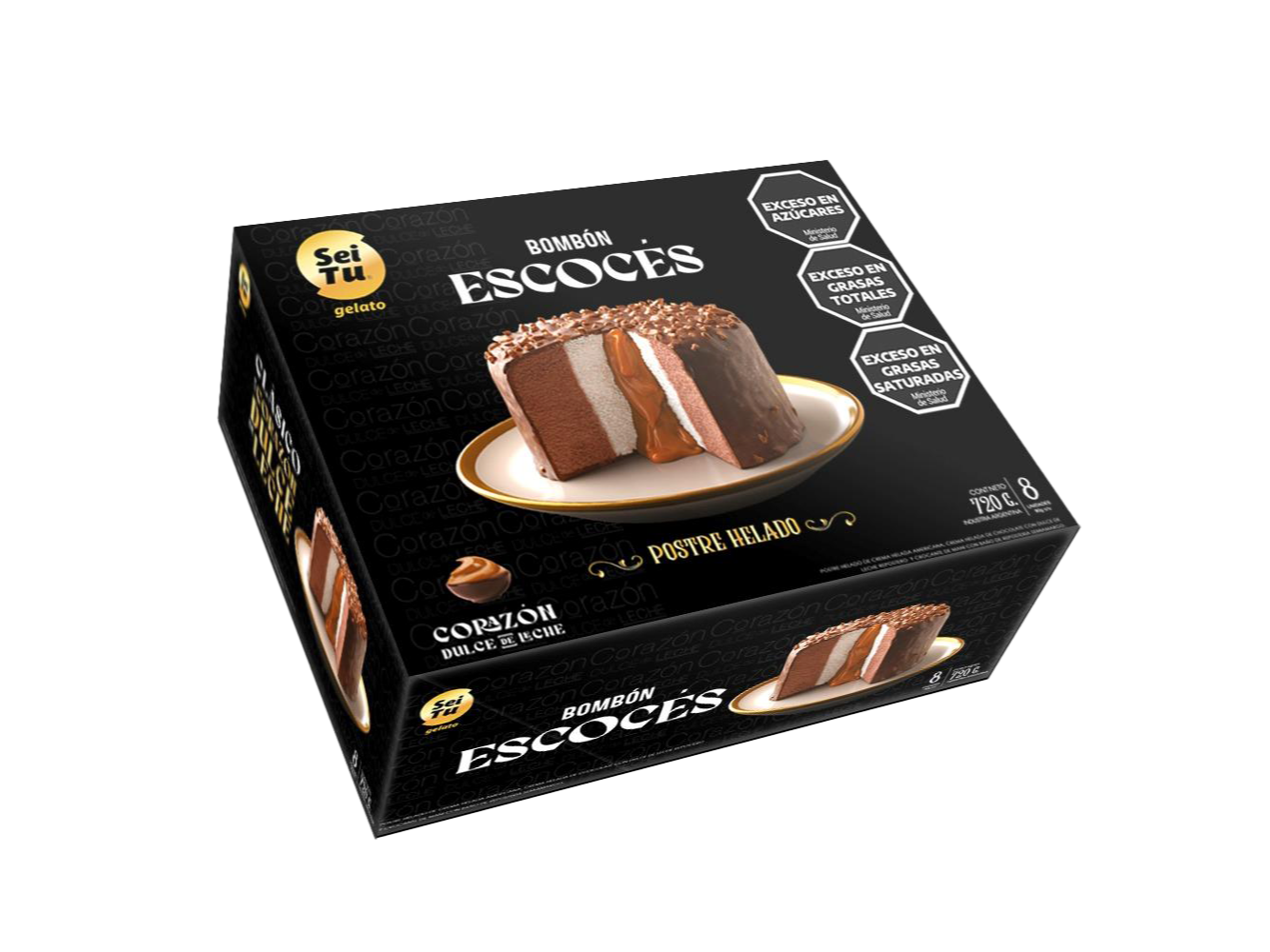 BOMBON ESCOCES CLASICO X8 UNIDADES
