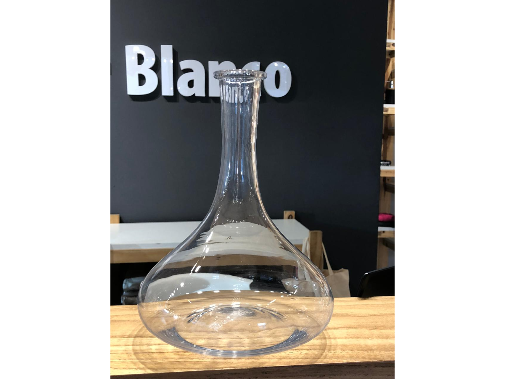 DECANTADOR DE VINO VIDRIO