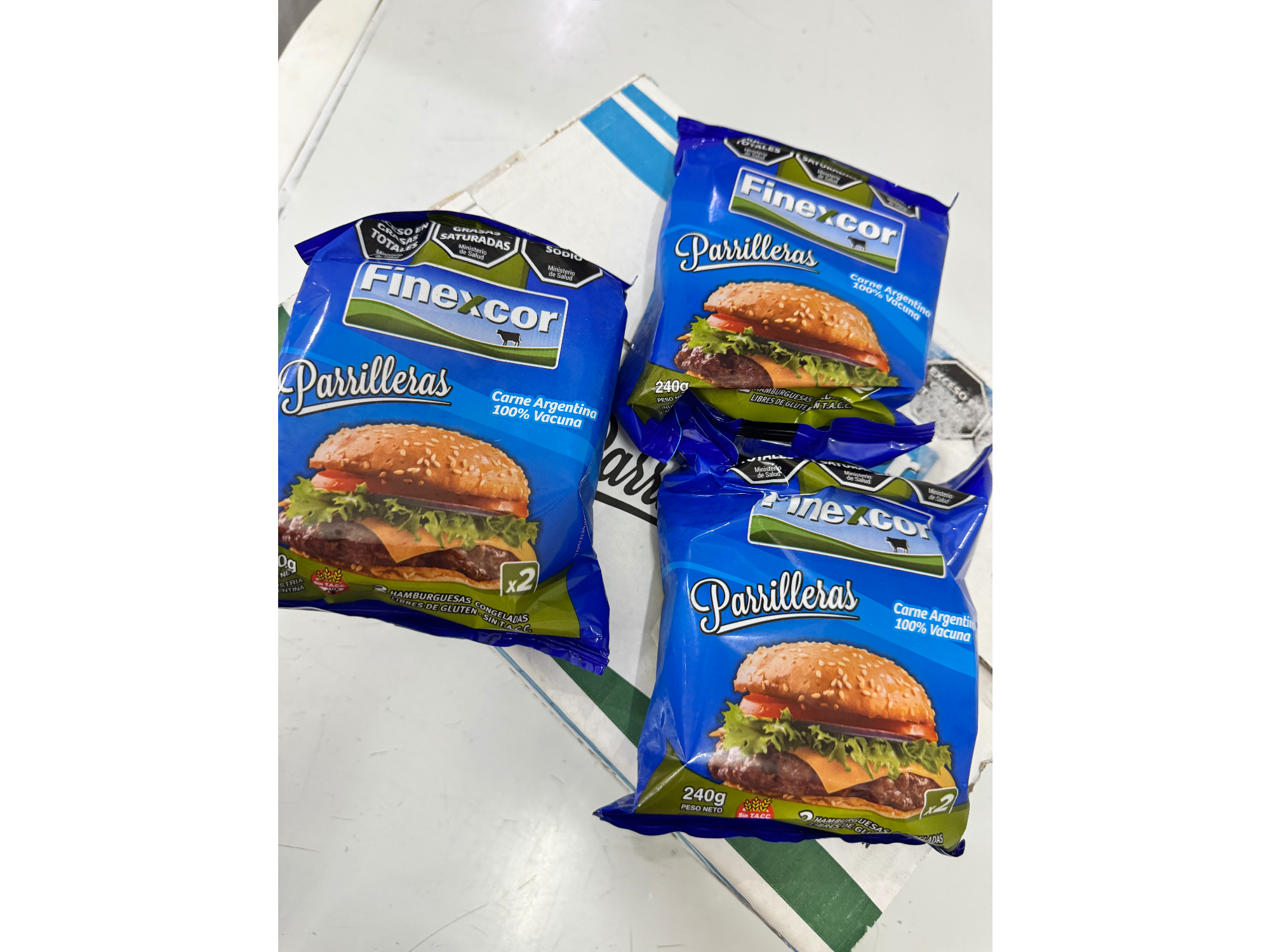 hamburguesas 120 gr x20 unidades