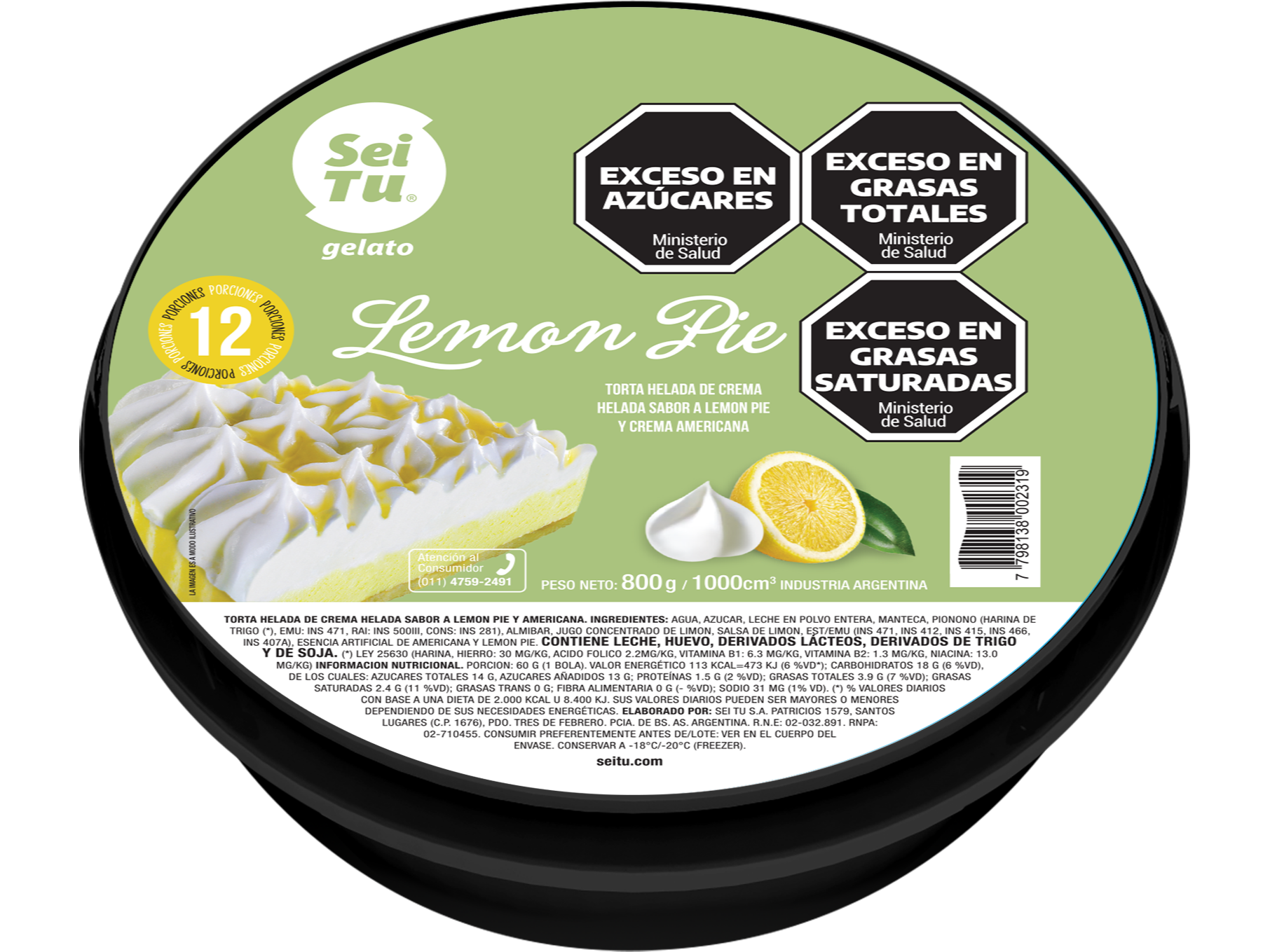 TORTA LEMON PIE