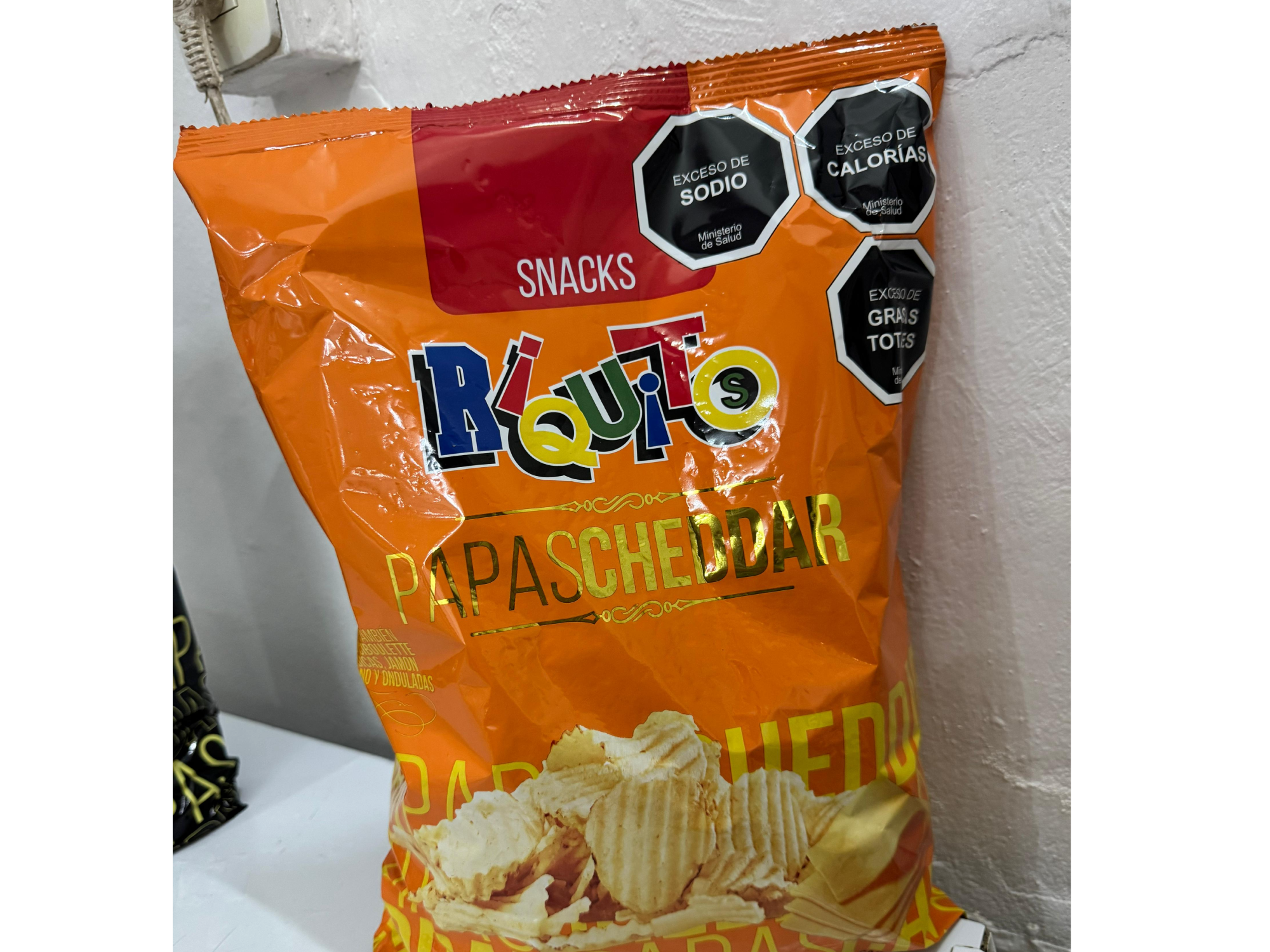 Papas cheddar x400gr x1