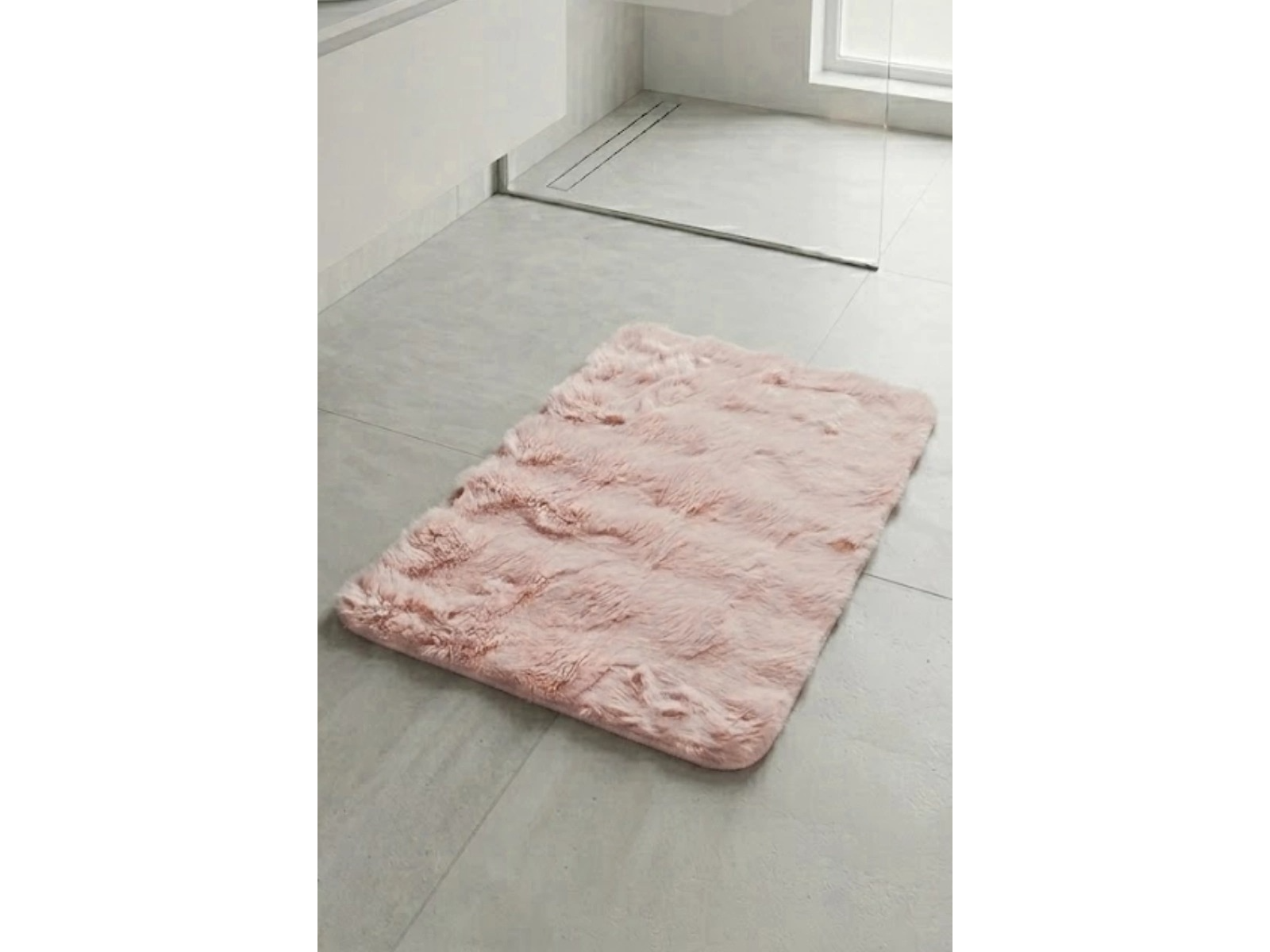 ALFOMBRA DE BAÑO PELUCHE CON RELIEVE 40X60 CM