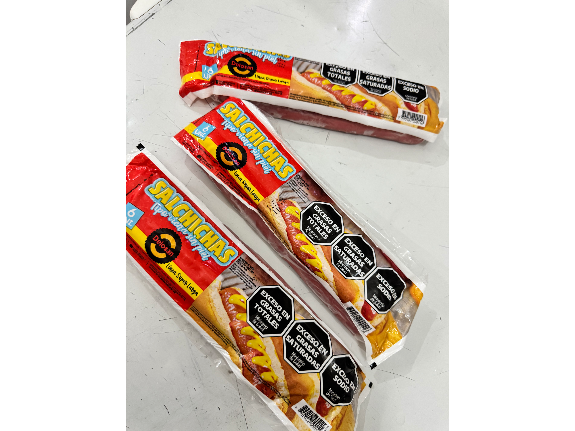 Salchichas DELOSAN x 6 paquetes