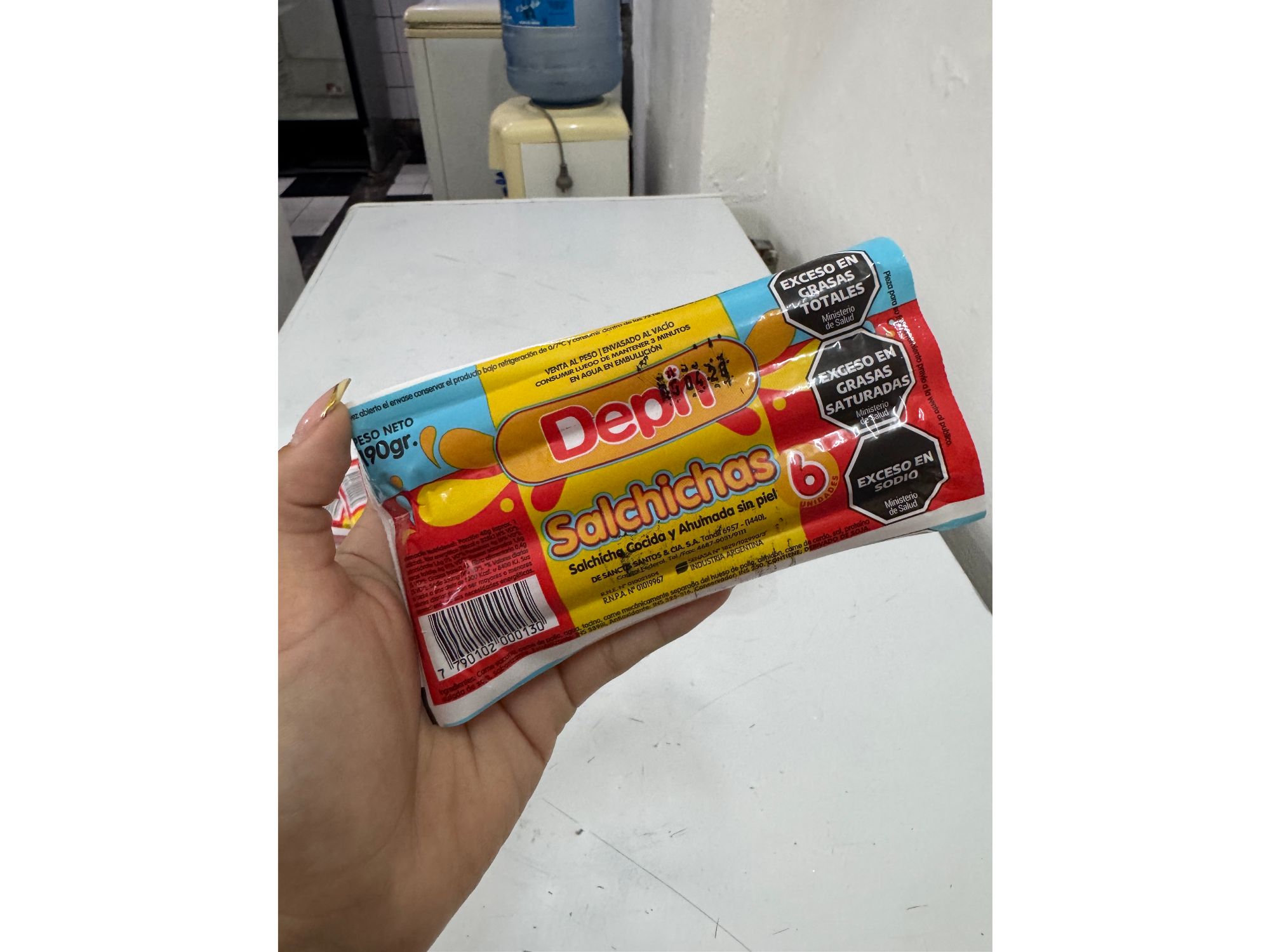 Salchichas DEPIN (estandar) x 24 paquetes