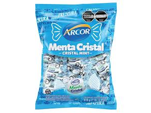 CARAMELO MENTA CRISTAL ARCOR