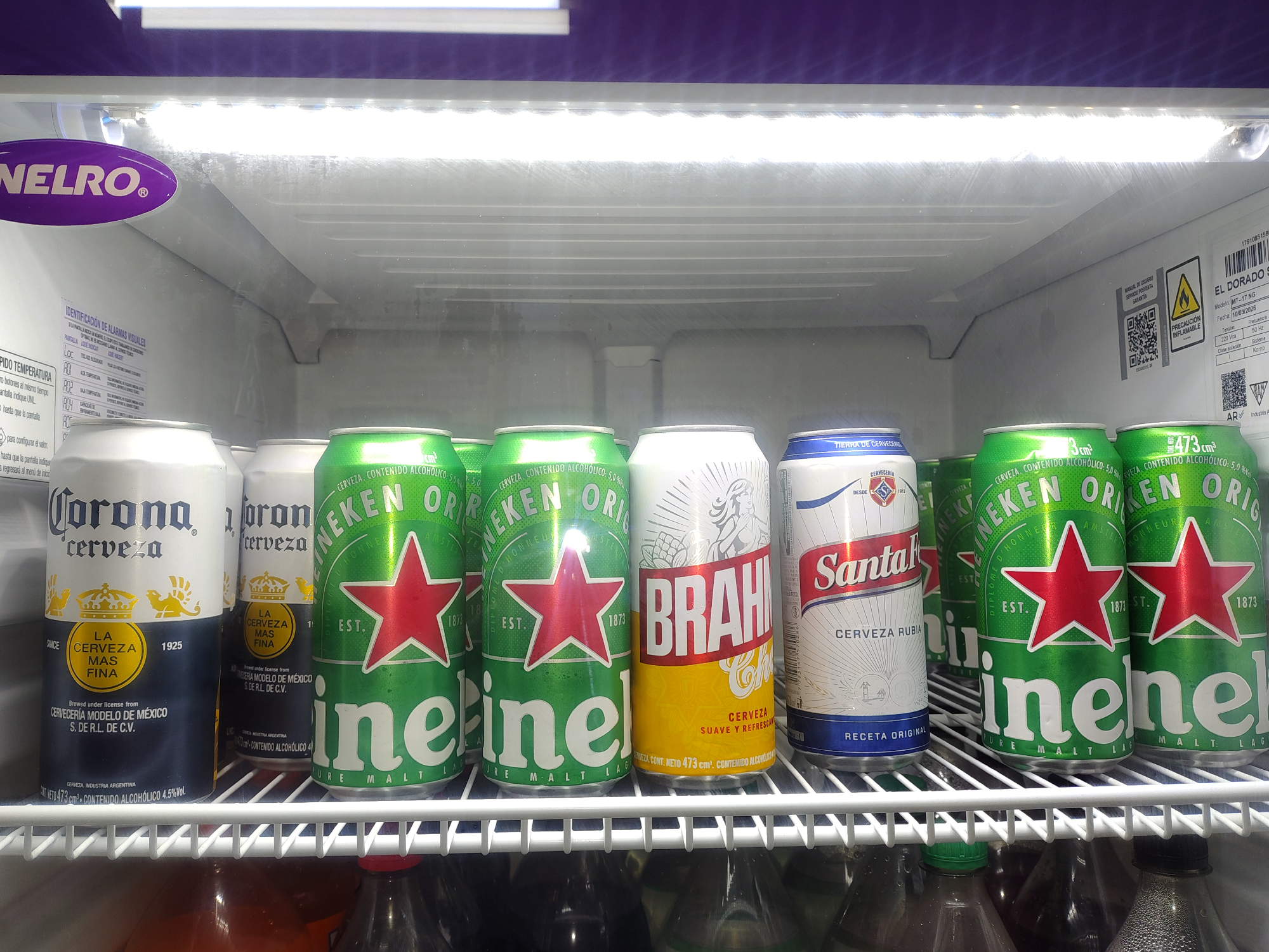 Cerveza en latas 473cc