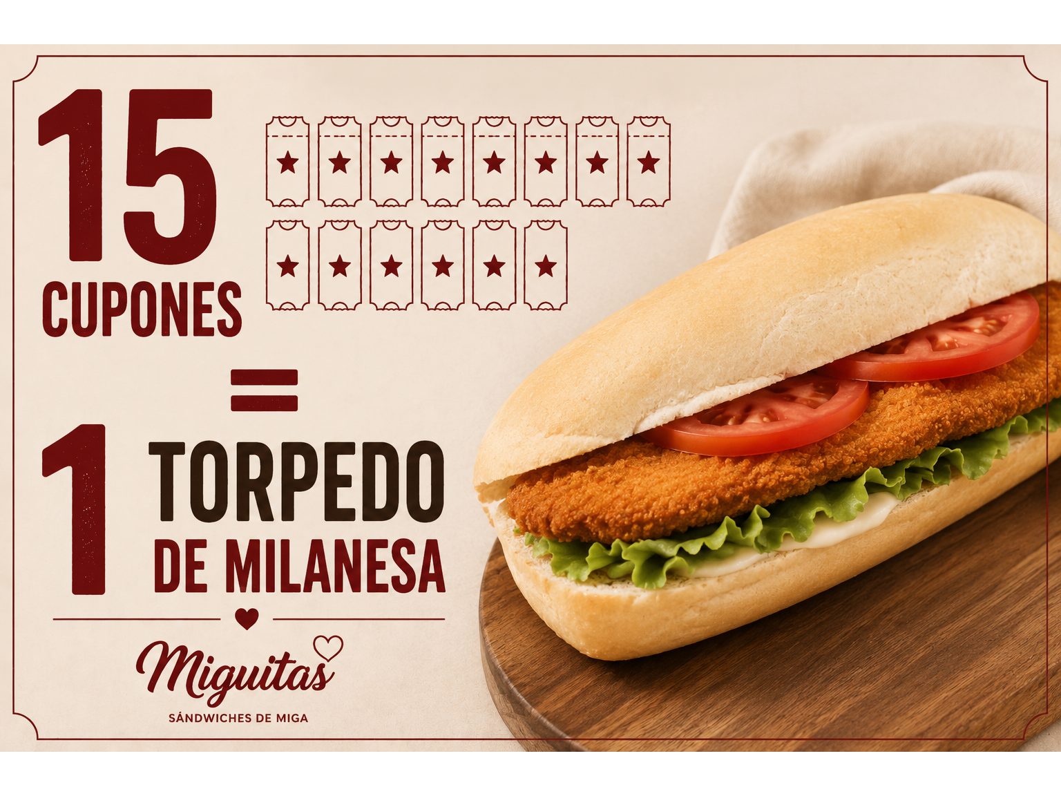 15 CUPONES