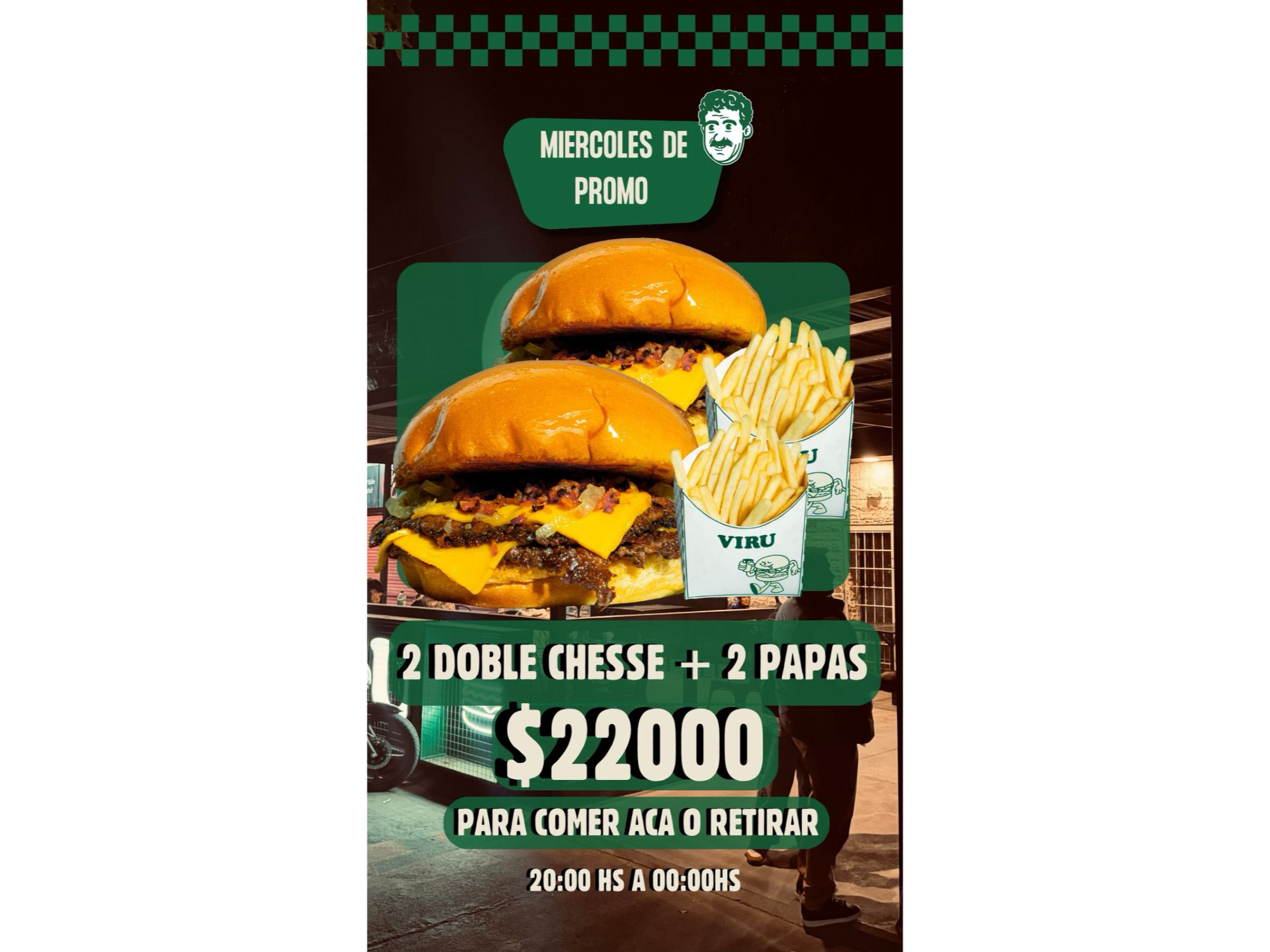 PROMO DOBLE CHEESSE