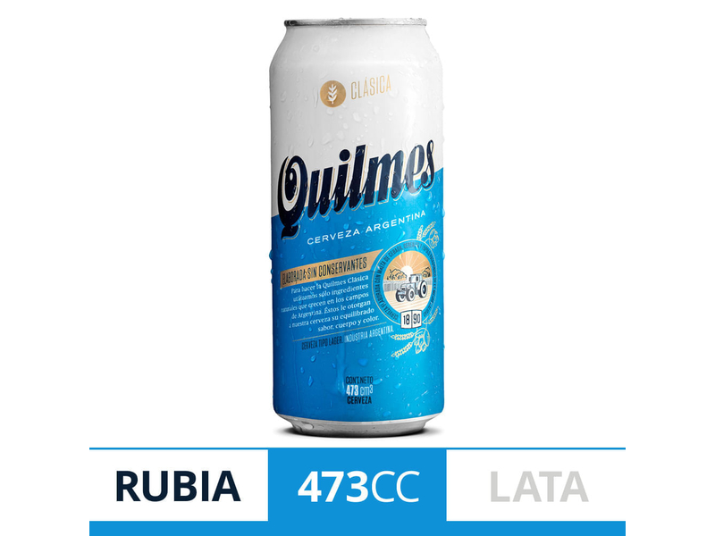 LATA QUILMES 500ML