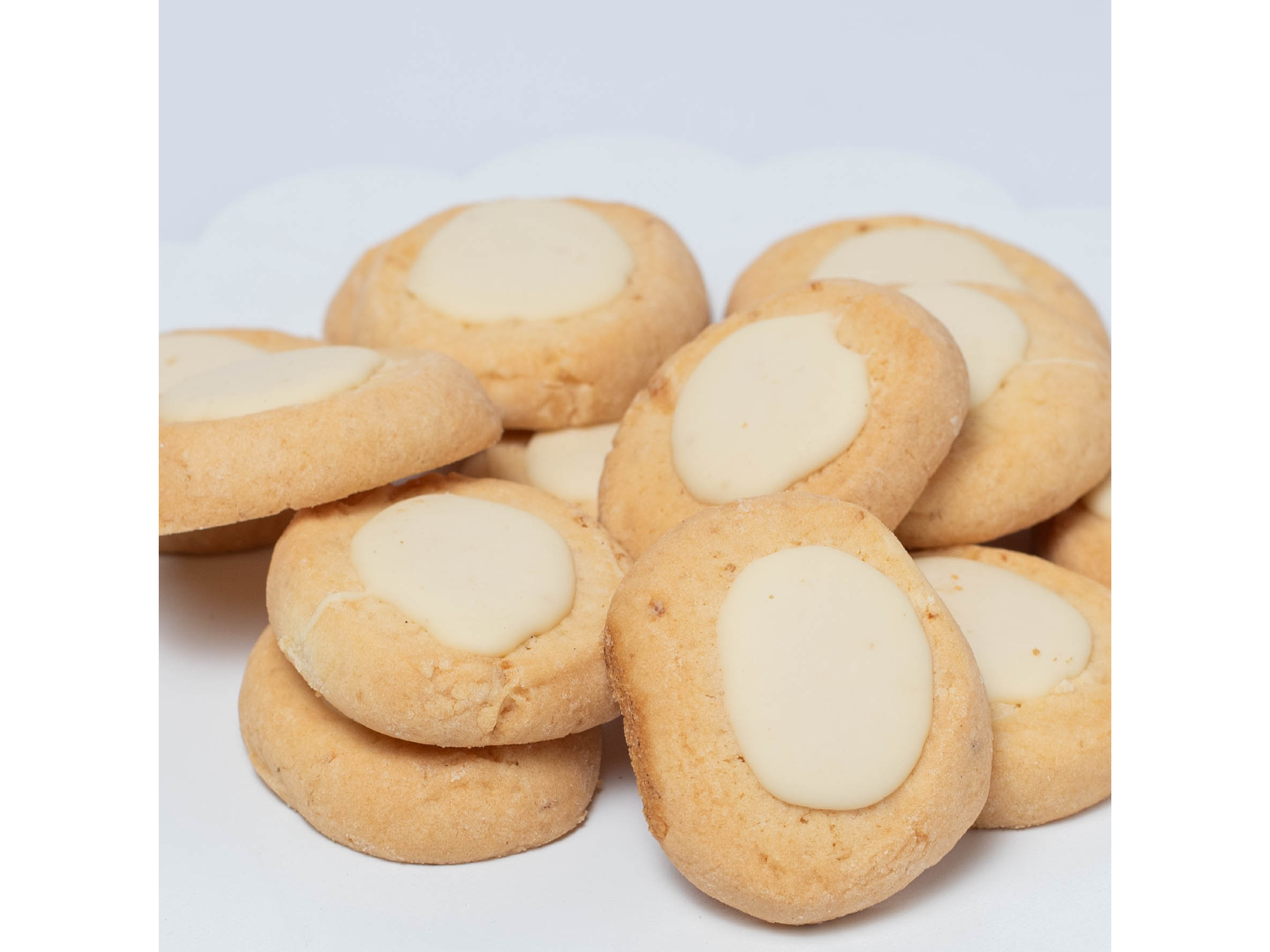 Pepas de Limón con Chocolate Blanco/Negro x250grs