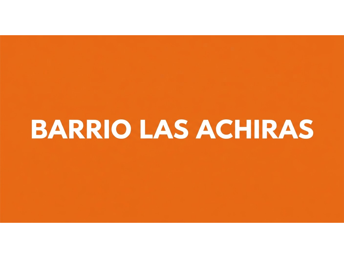 Barrios las Achiras