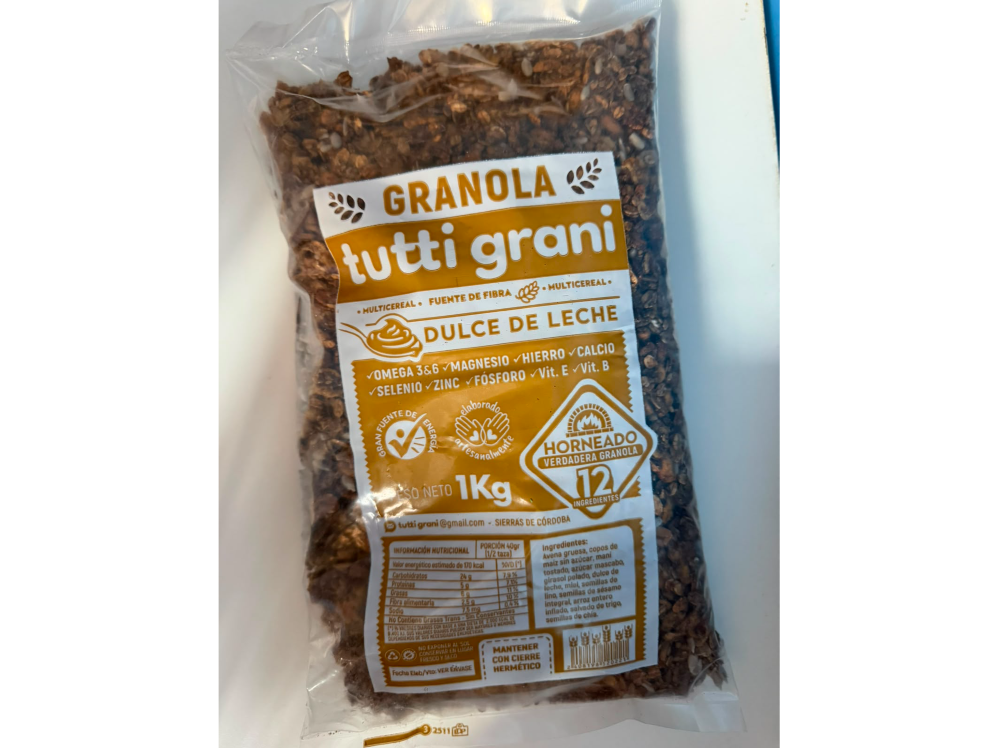 Granola Dulce de Leche de Somos Nuez