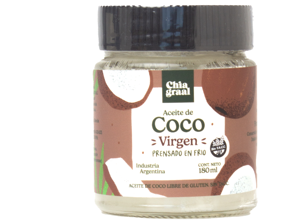 ACEITE COCO VIRGEN CHIA GRAAL