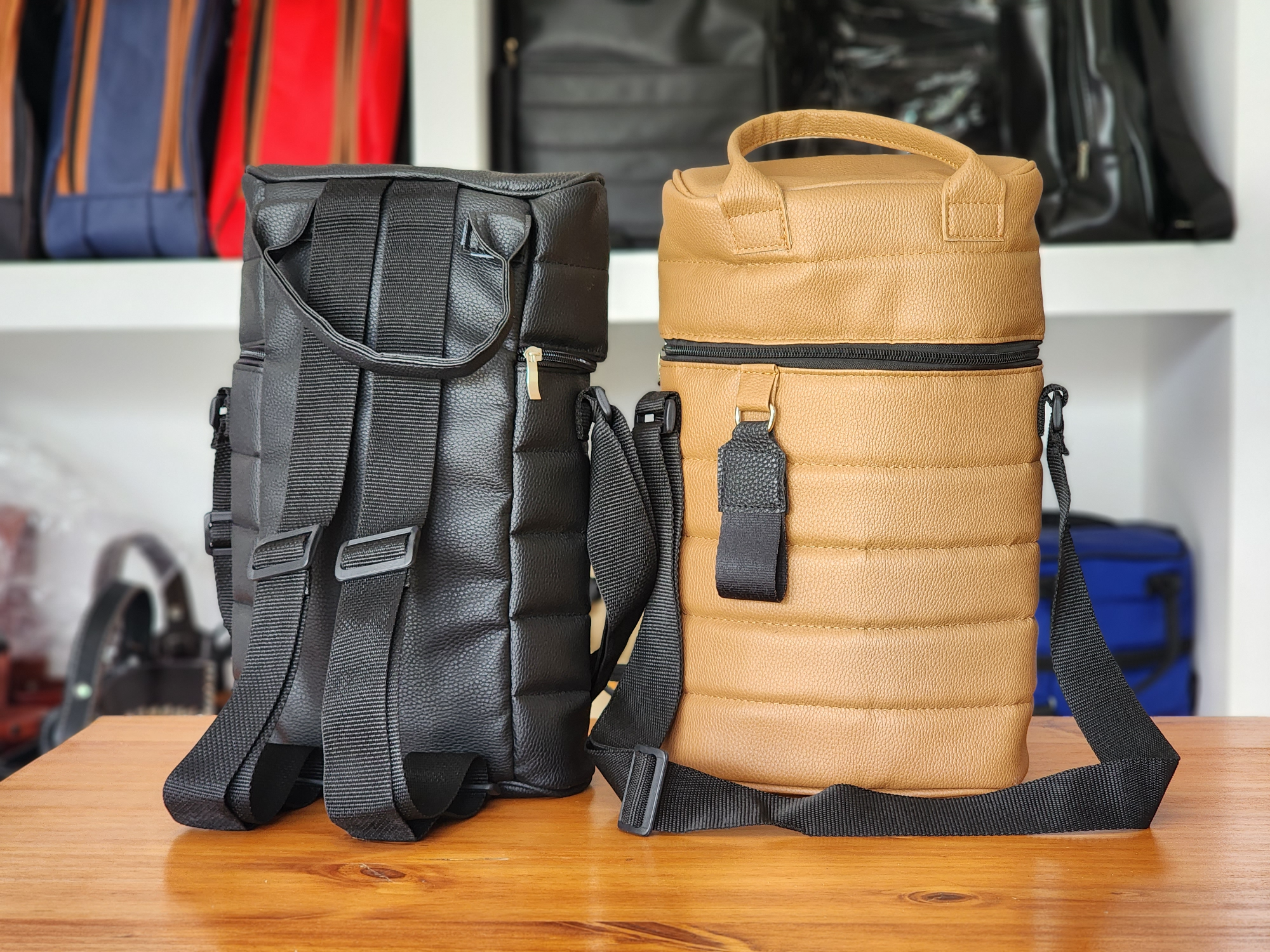 BOLSO | MOCHILA | MORRAL - ECOCUERO