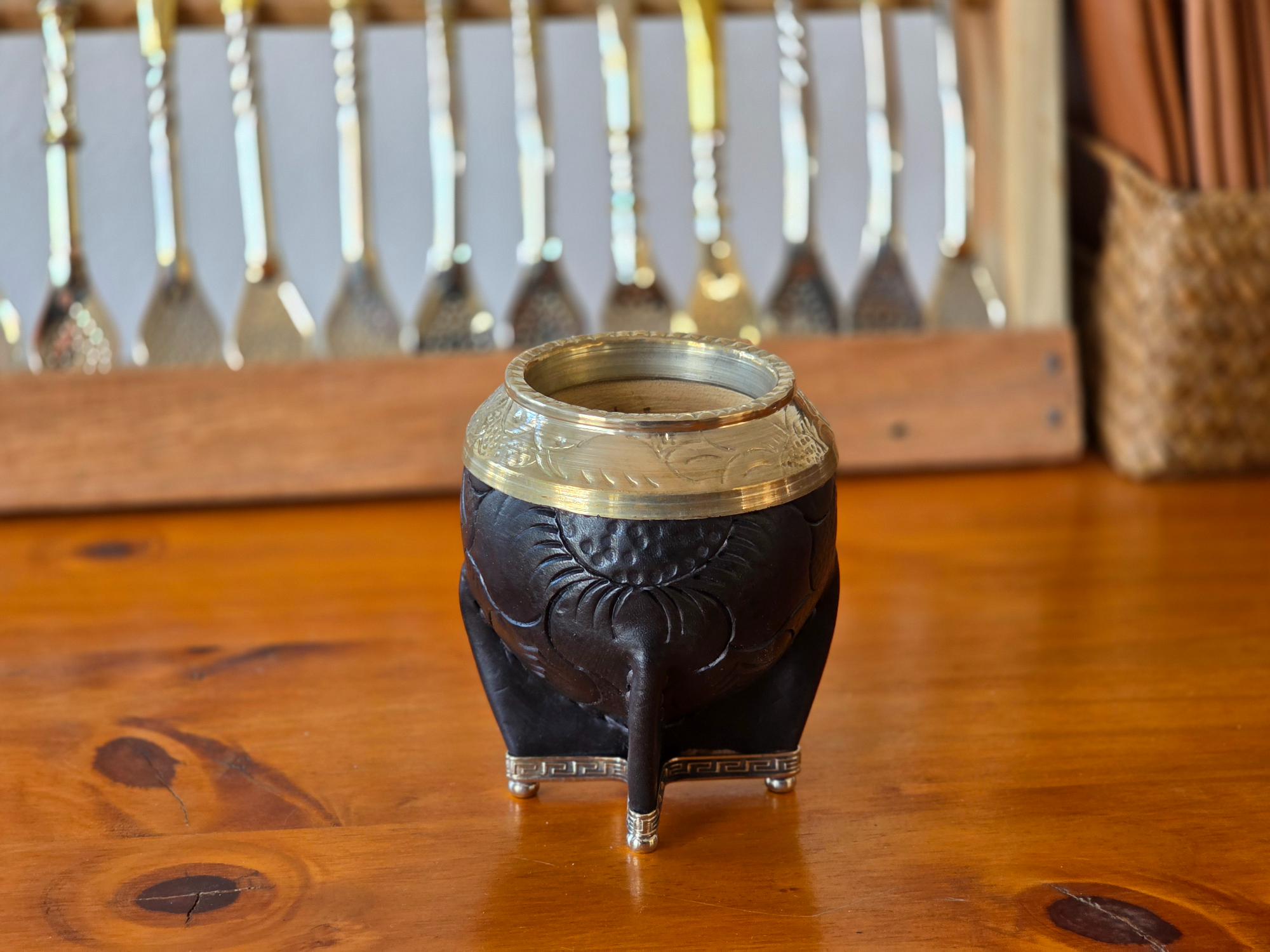 Mate torpedo repujado b&b