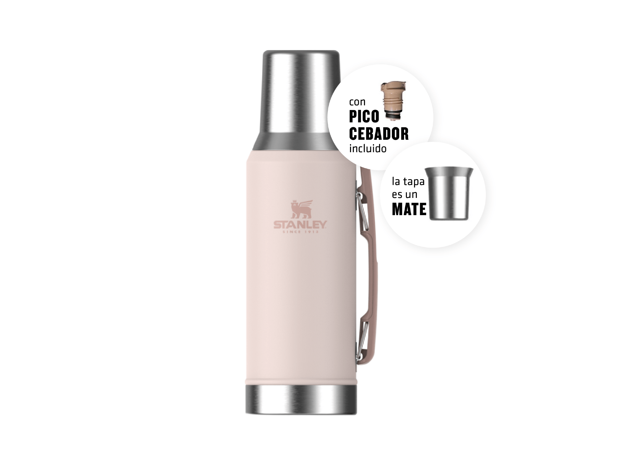 Termo mate system stanley 1.2L original