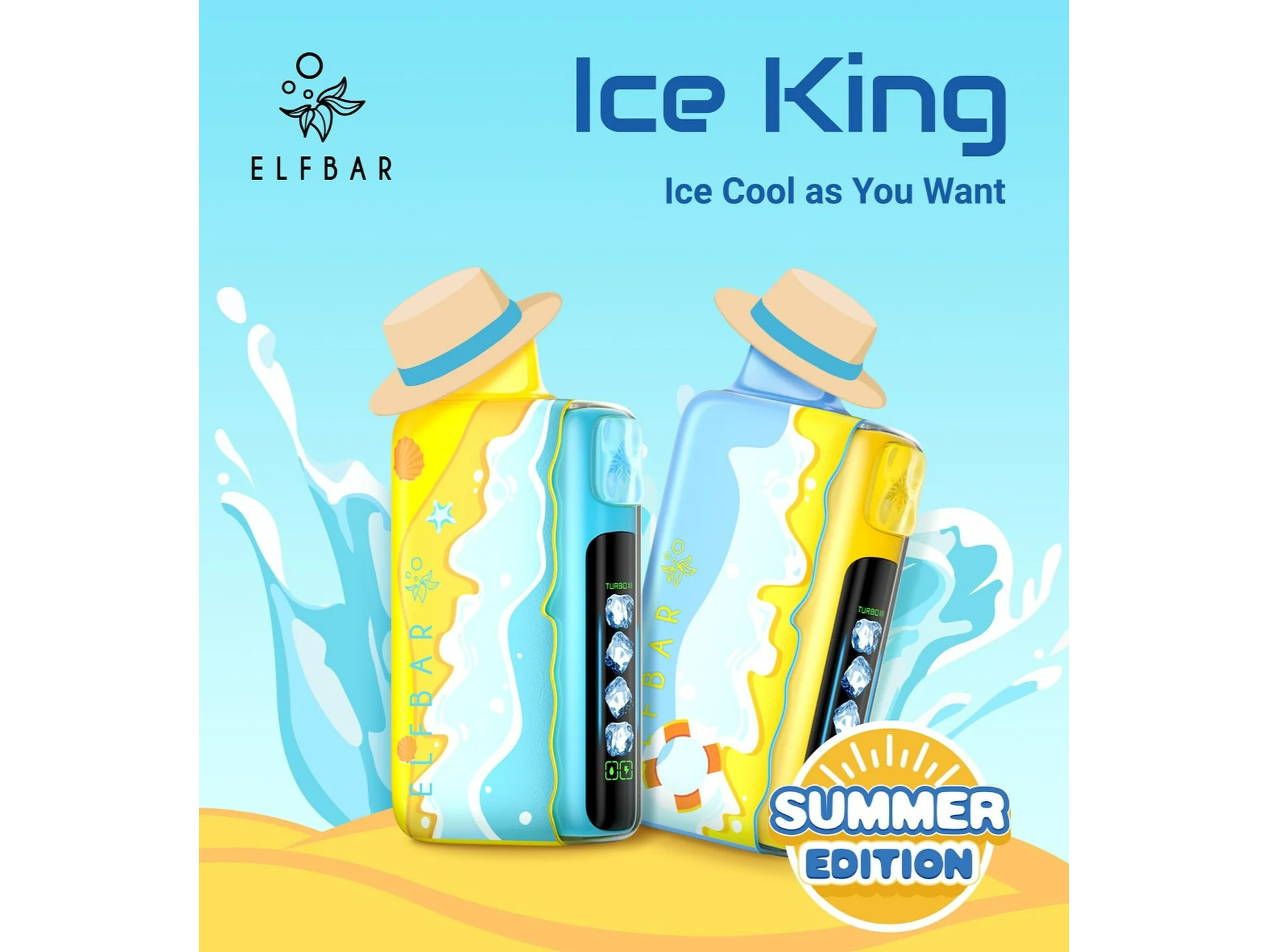 ELFBAR ICE KING SPECIAL SUMMER EDITION 40.000 PUFF