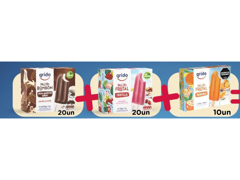 PALITO BOMBON + 2 FRUTALES