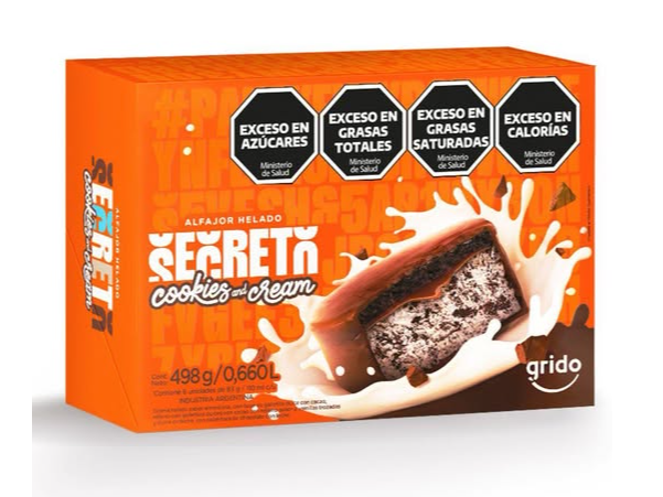 Alfajor Secreto Cookies and Cream
