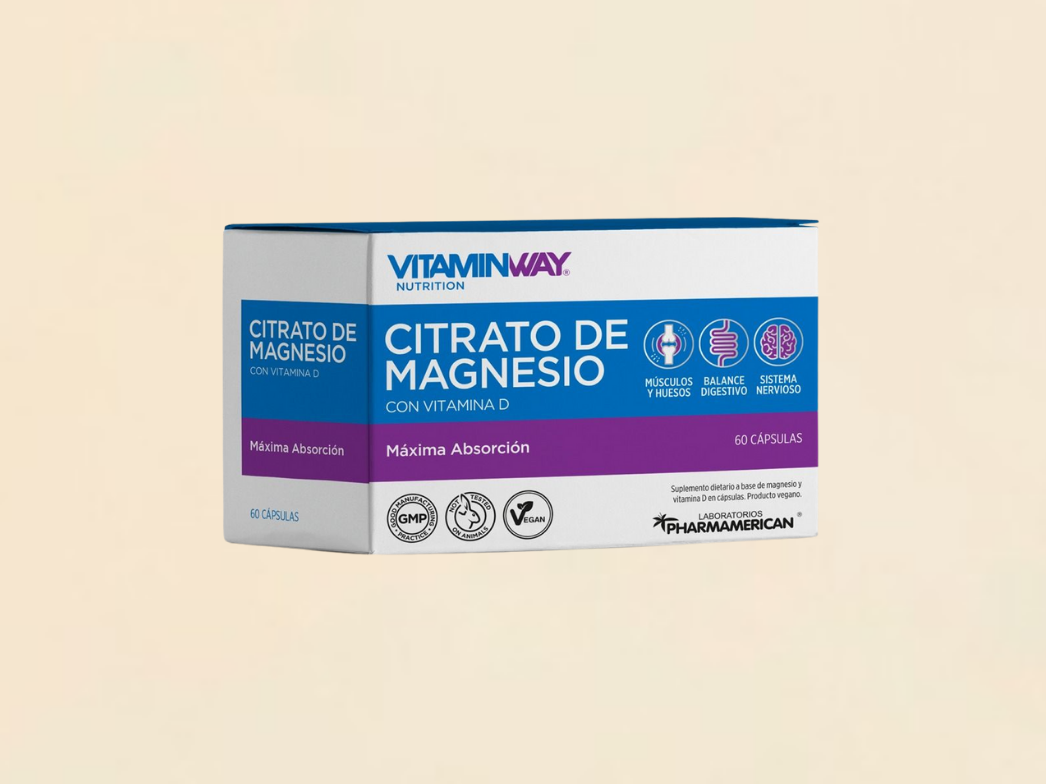 CITRATO DE MAGNESIO 60 CAP
