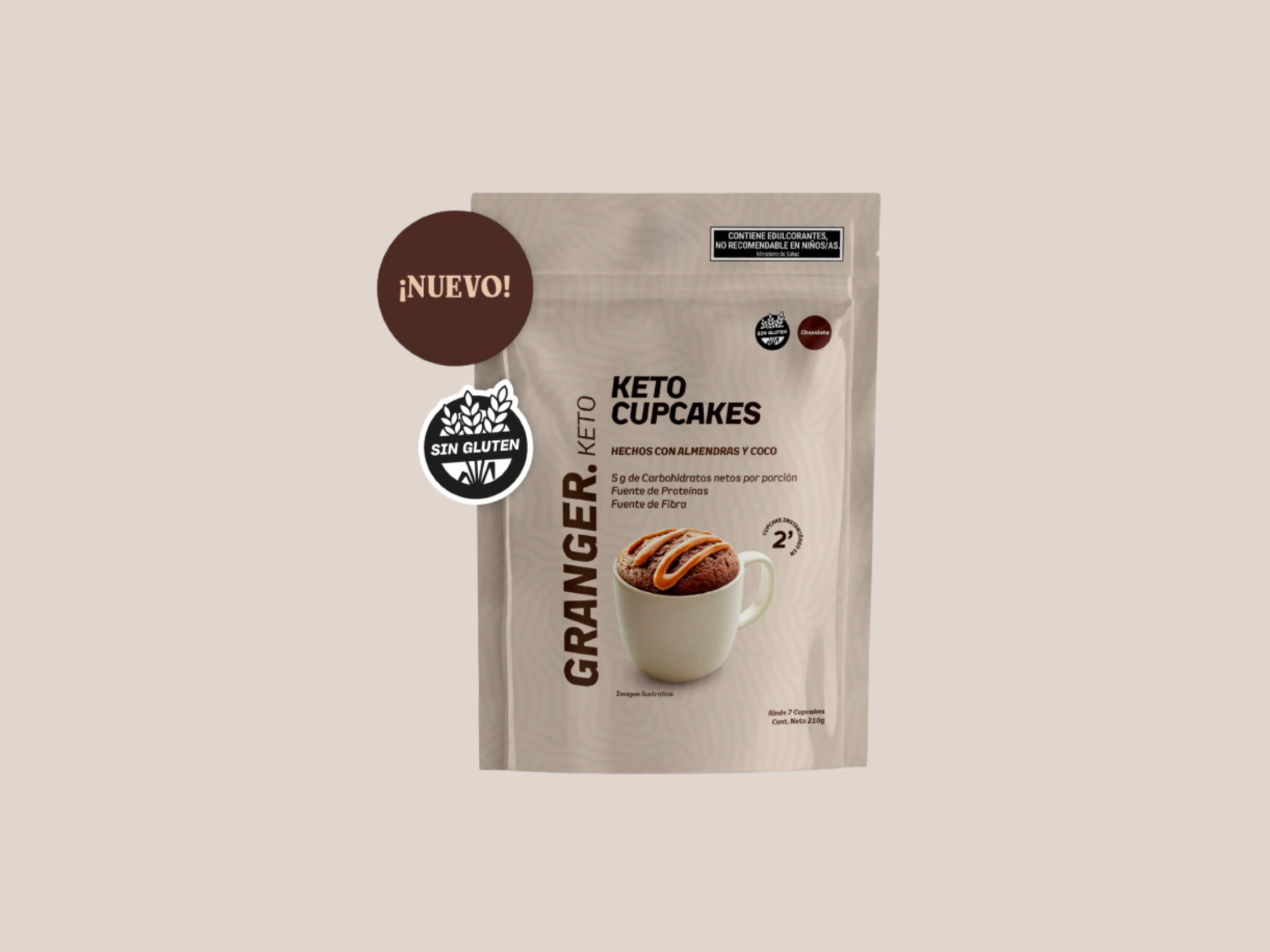 KETO CUPCAKES CHOCOLATE